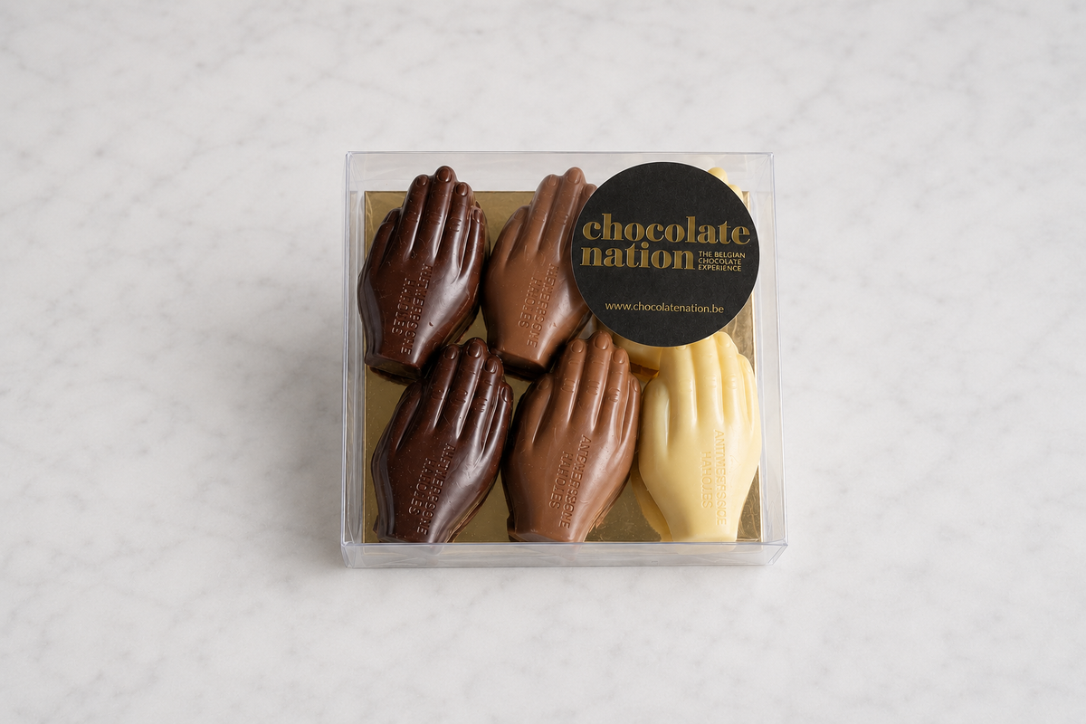 Antwerpse handjes mix 90 g-Chocolate Nation-Chocolate Nation