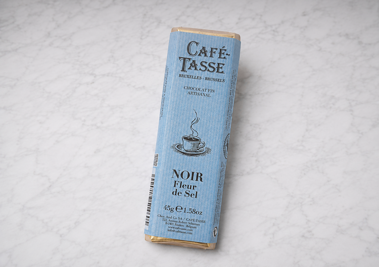Bâtons noir & fleur de sel 45g