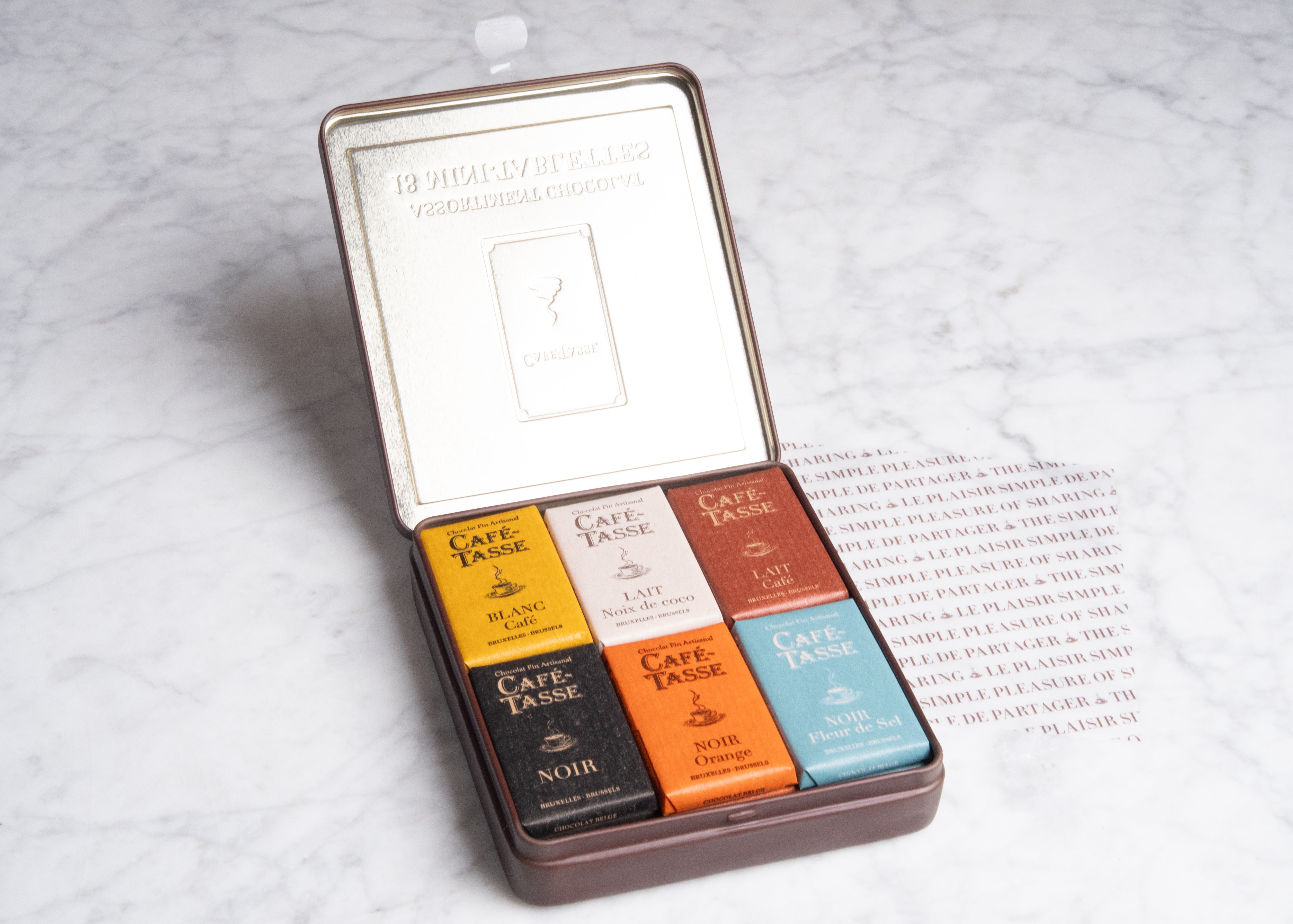 Boite Métal 18 mini tablettes
