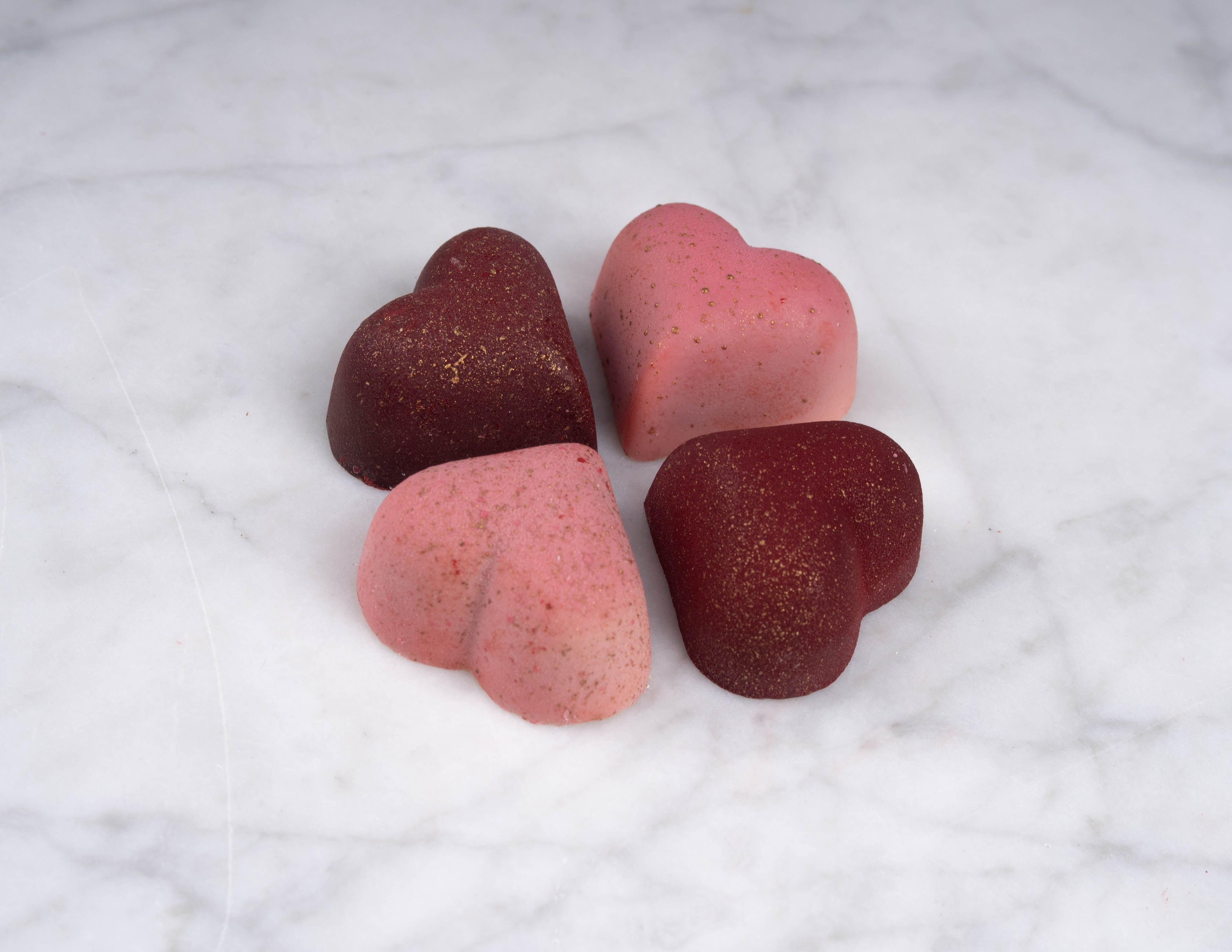 Luxebox mini gevulde hartjes