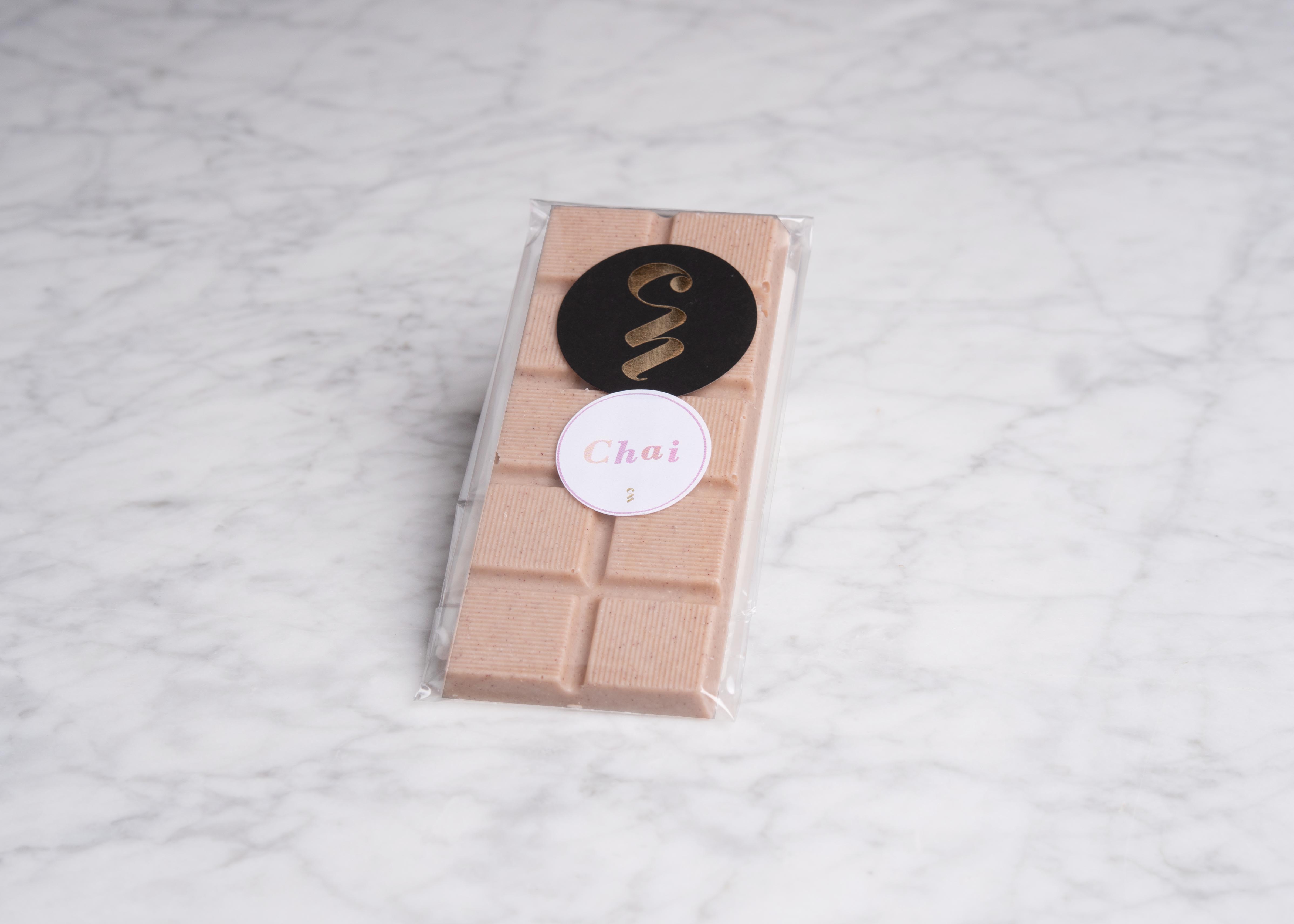 Chocoladereep special edition: Chai - witte chocolade 45g