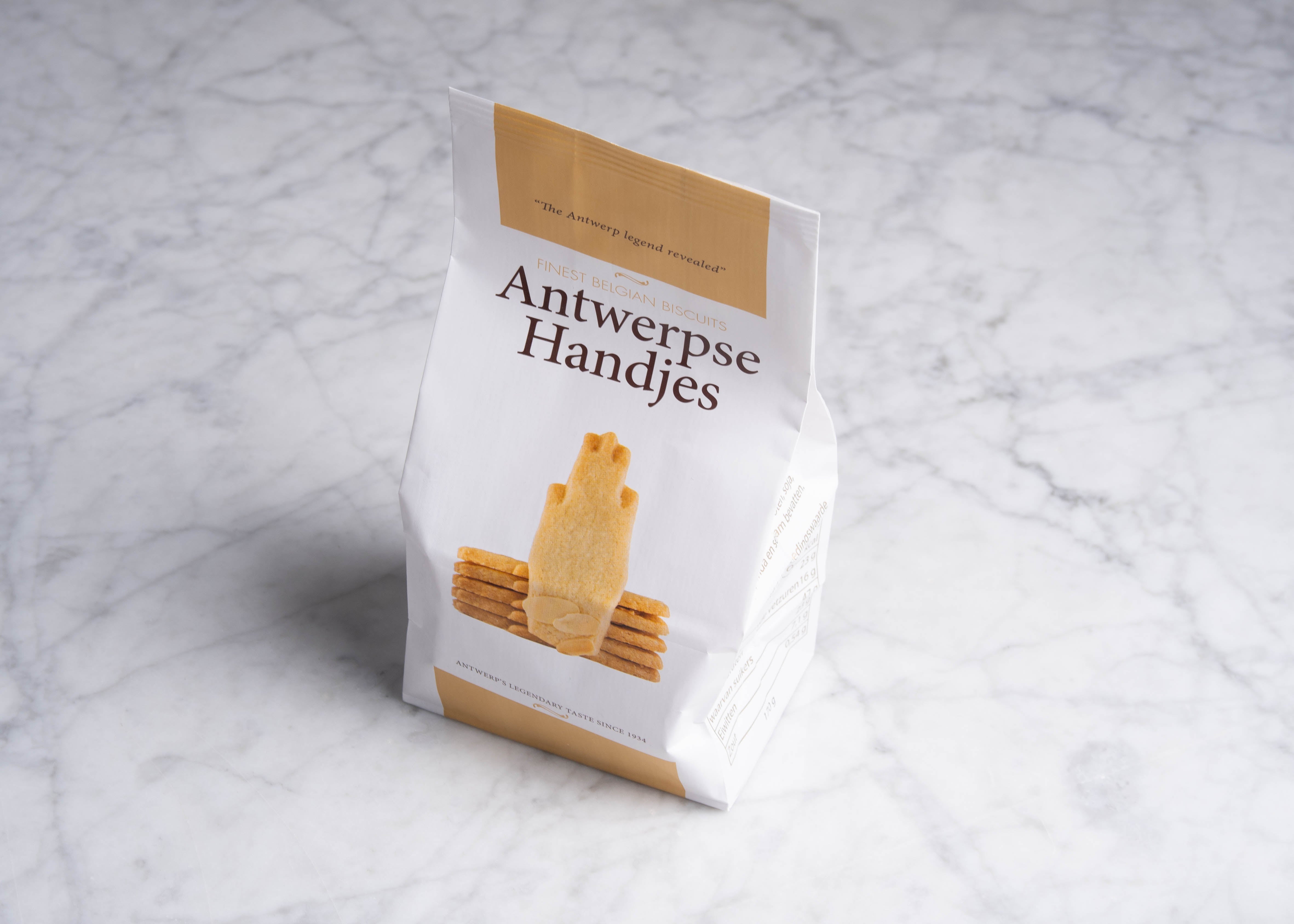 Antwerpse handjes koekjes zakje 170g