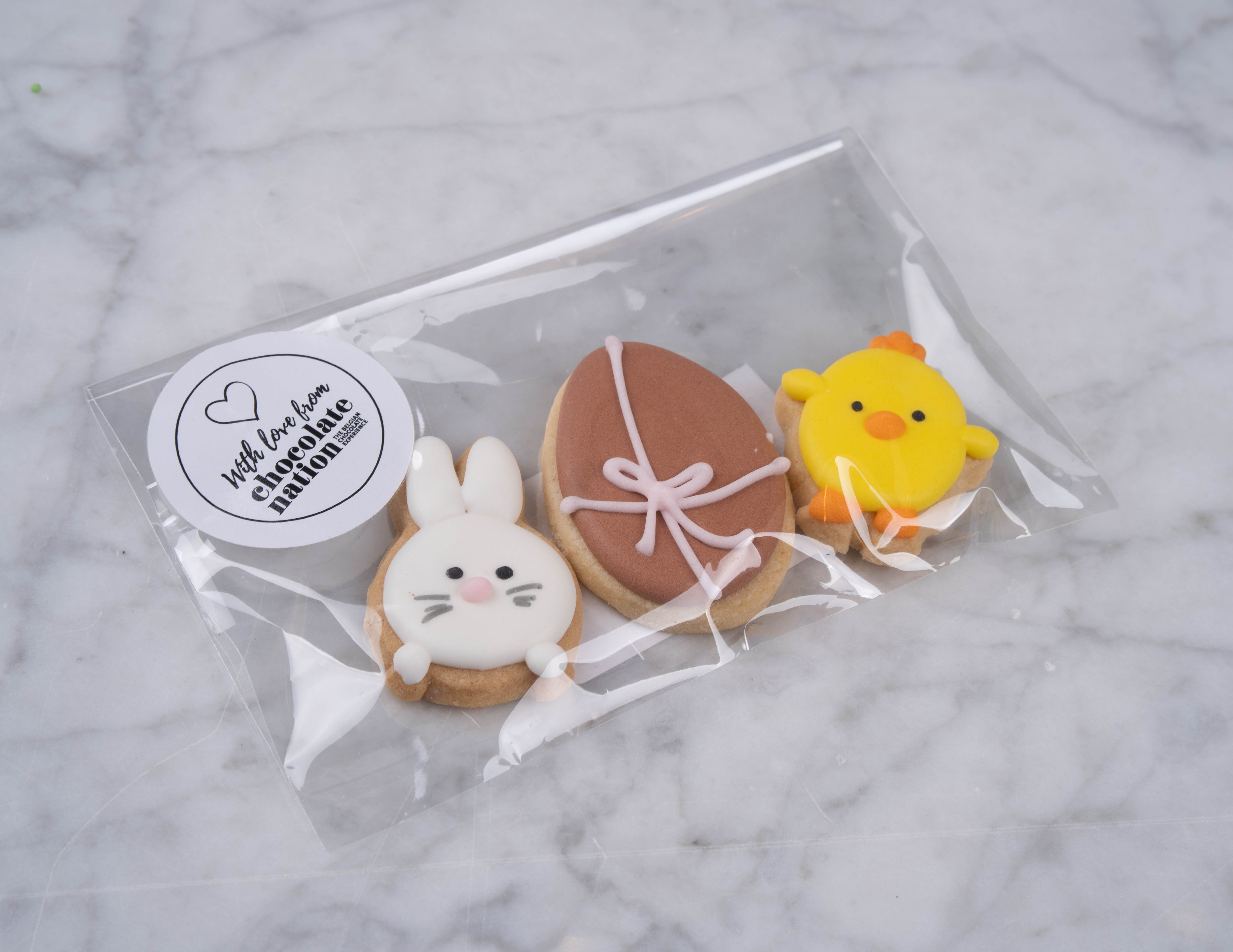 Artisanaal assortiment koekjes Pasen
