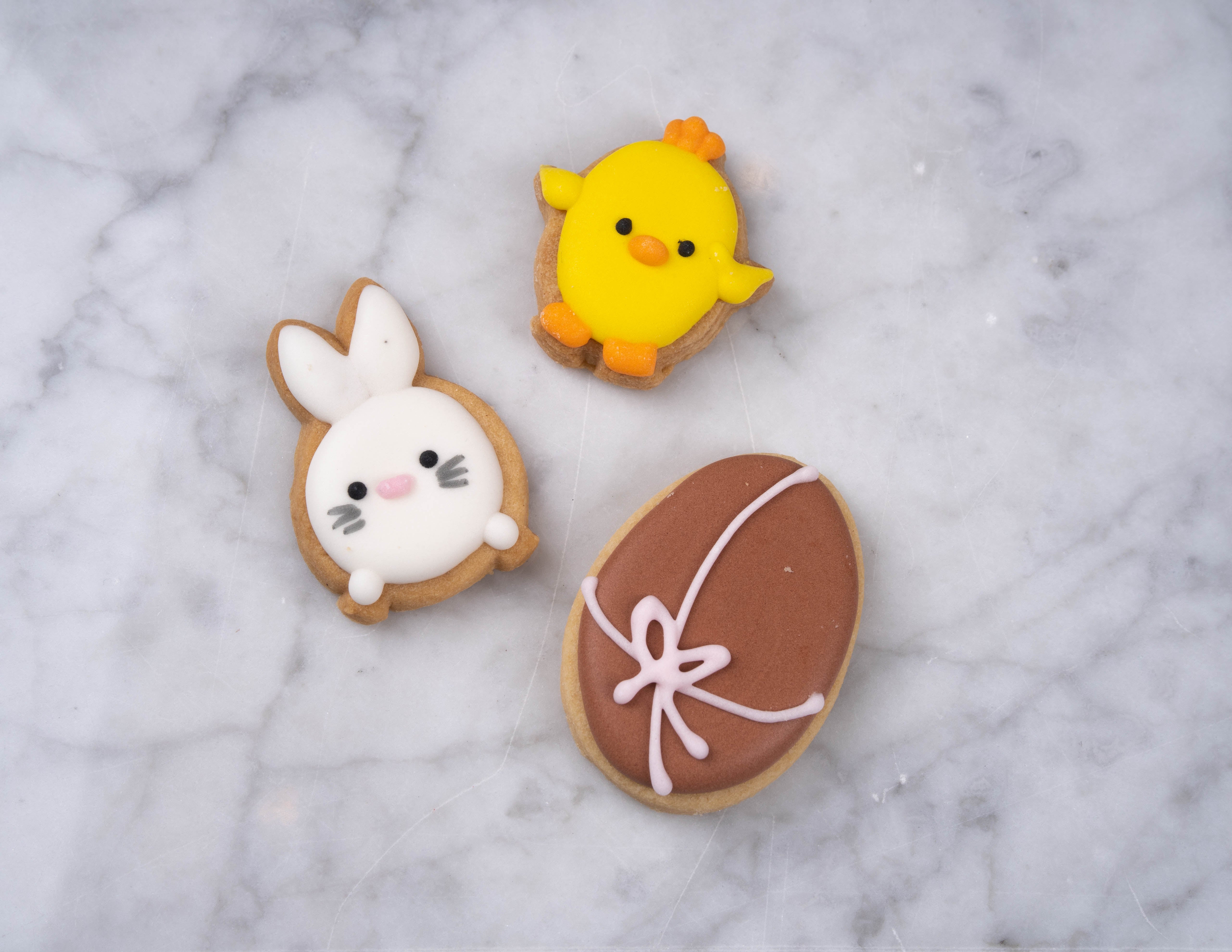 Artisanaal assortiment koekjes Pasen
