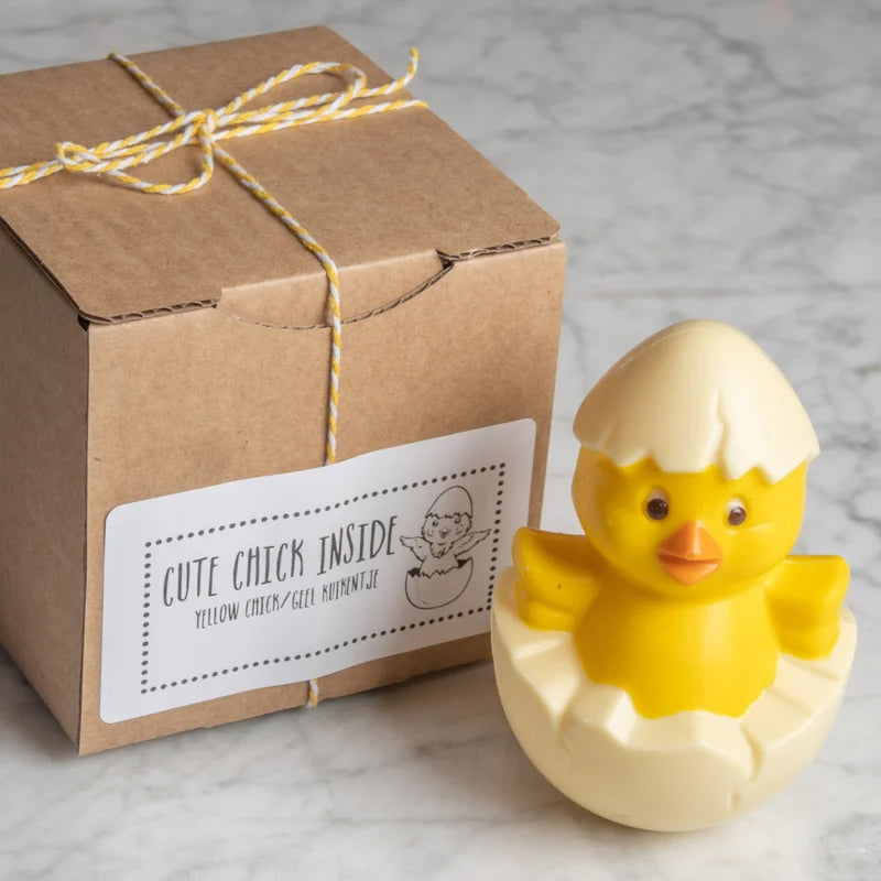Kuiken Geel witte chocolade