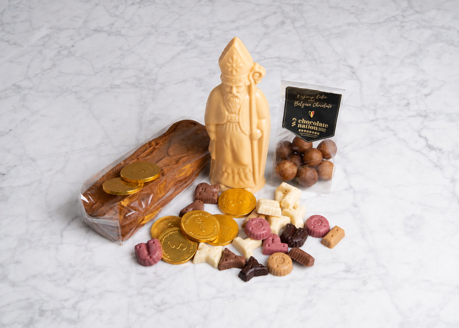 Sinterklaaspakket 8 met Gold Sinterklaas