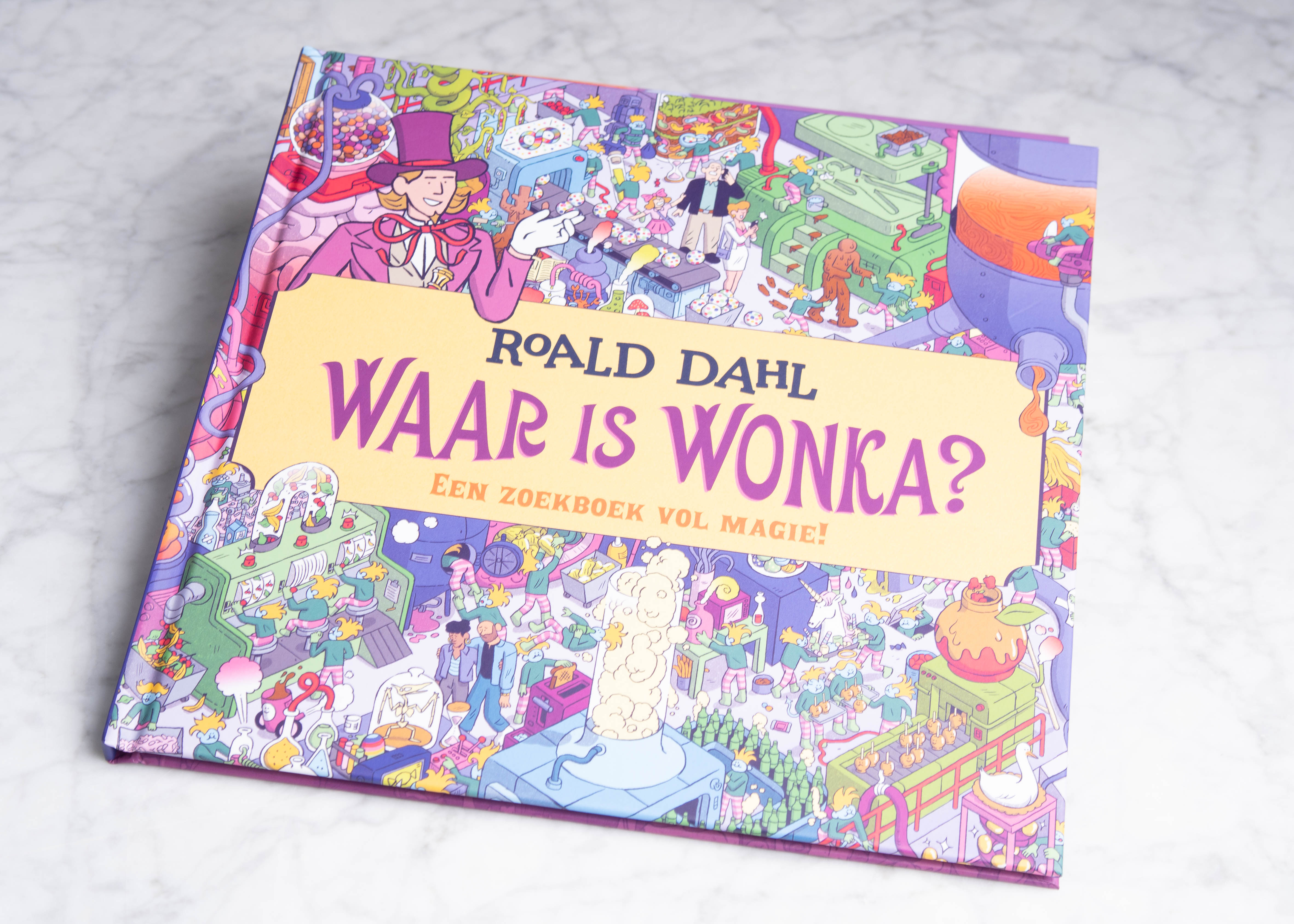 Boek: Waar is Wonka? Een zoektocht vol magie!