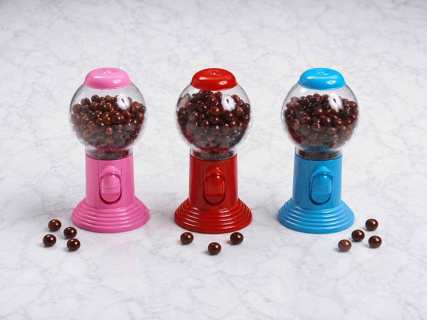 Chocolade callets in automaat