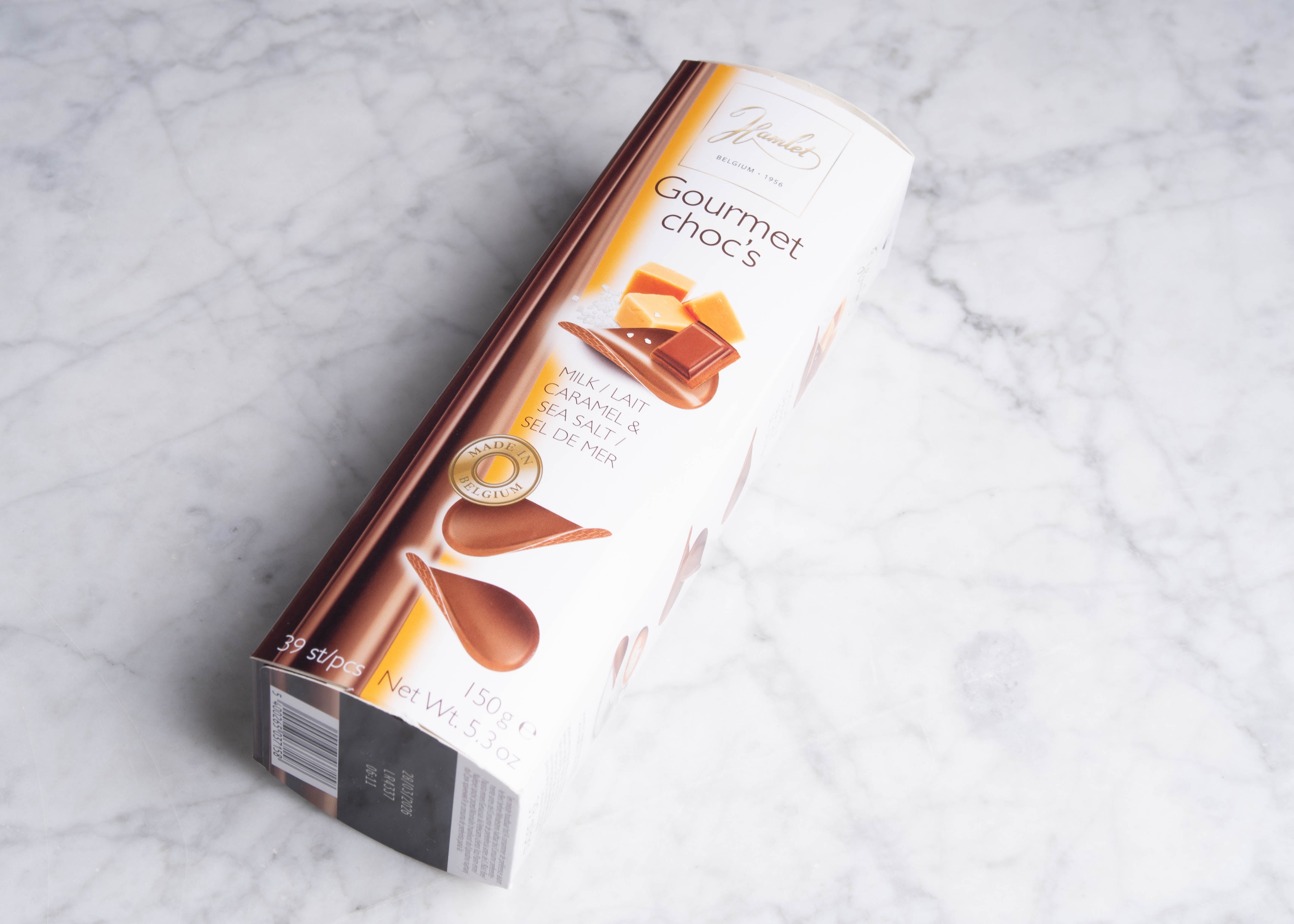 Gourmet Choc Chips - Caramel Zeezout 150g