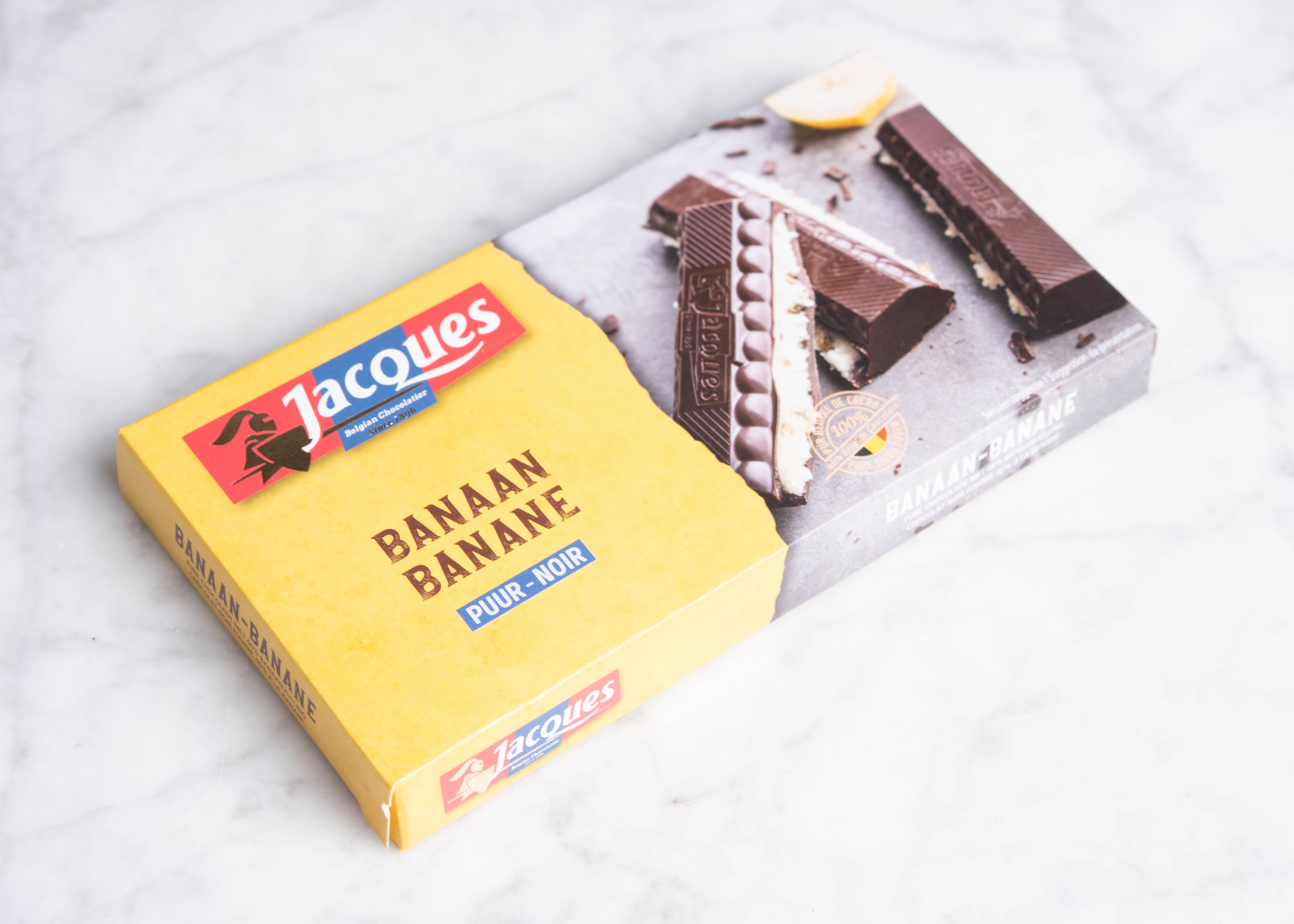 Gevulde tablet - pure chocolade banaan 200g