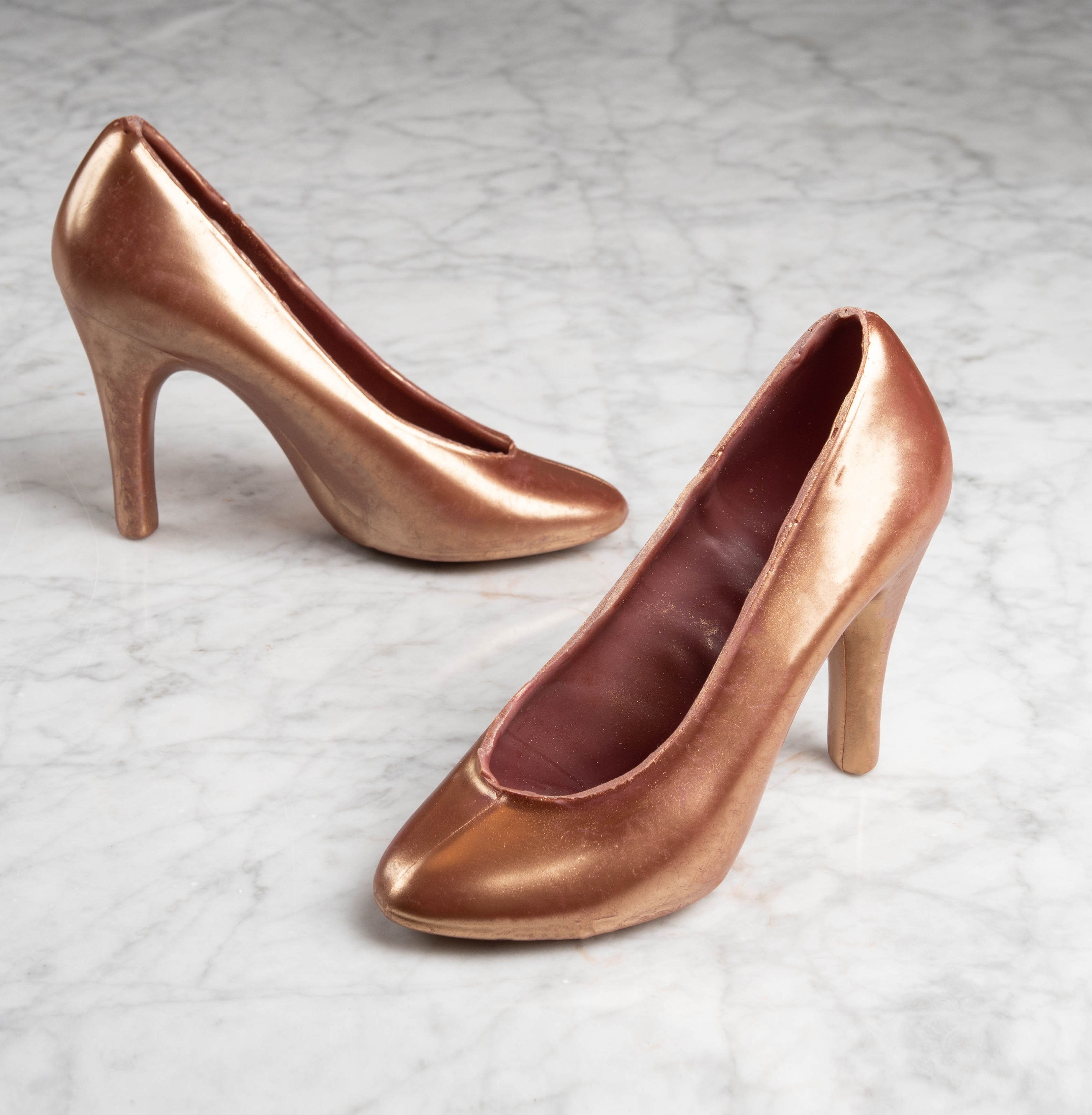 Pumps ruby chocolade