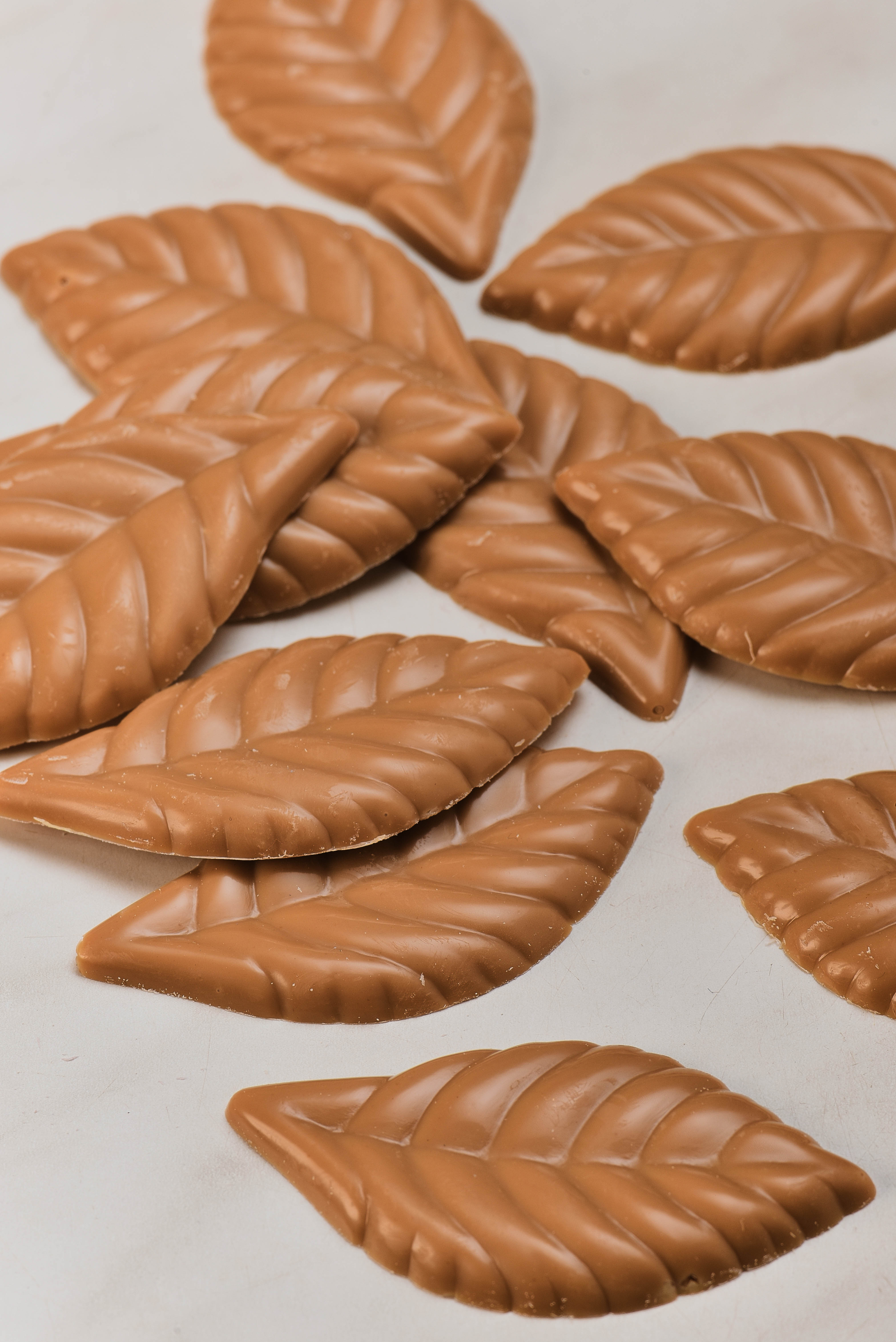 Herfstblaadjes gold chocolade