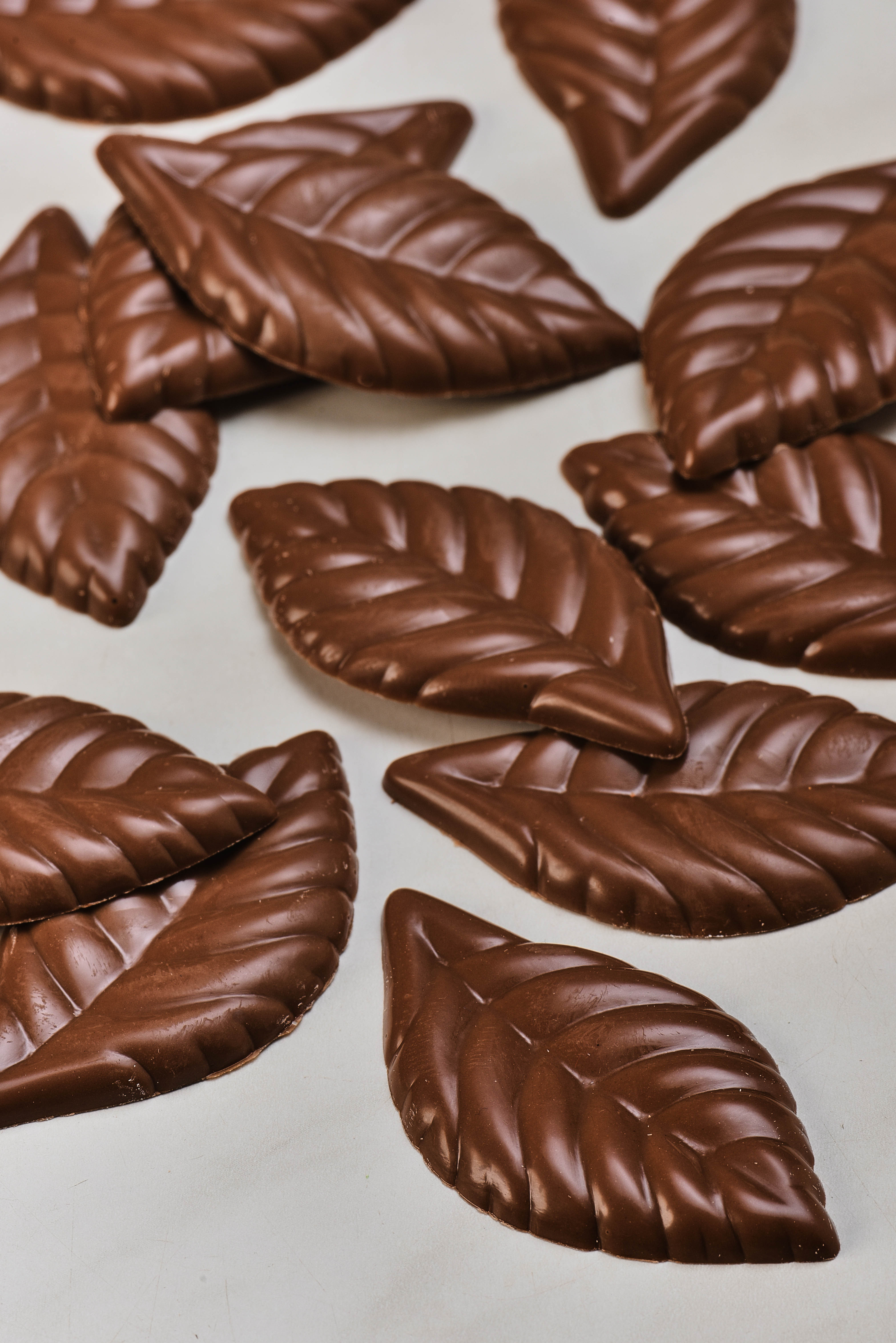 Herfstblaadjes melkchocolade