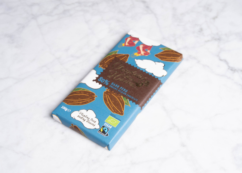 Pure chocoladereep 80% Peru 100g