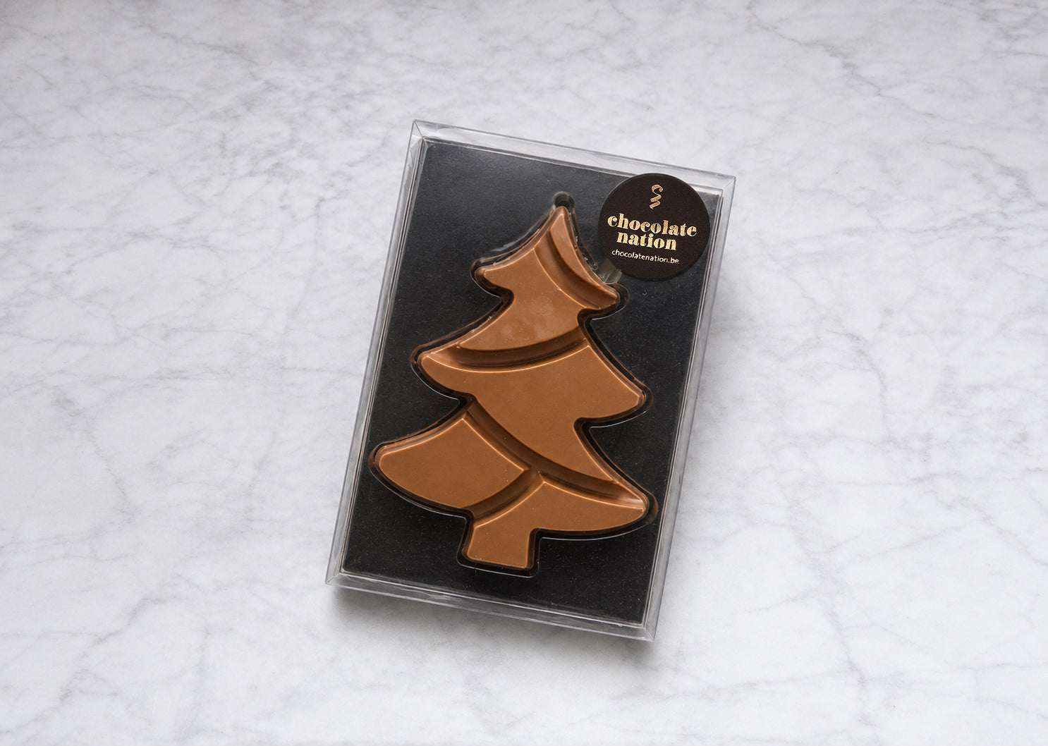 Kerstboom melkchocoladereep