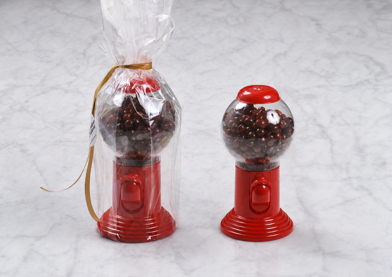 Chocolade callets in automaat