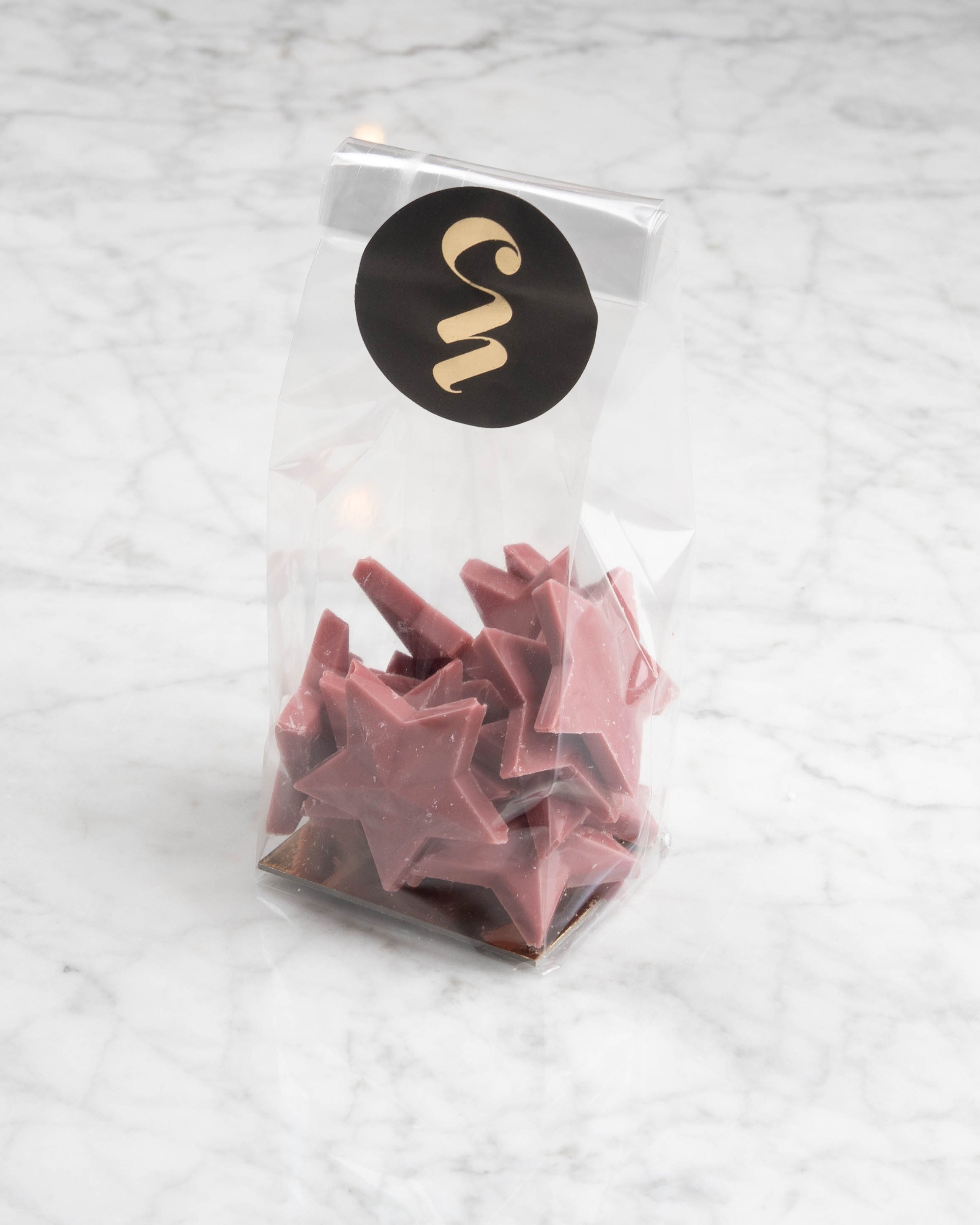 Sterretjes ruby chocolade 150g