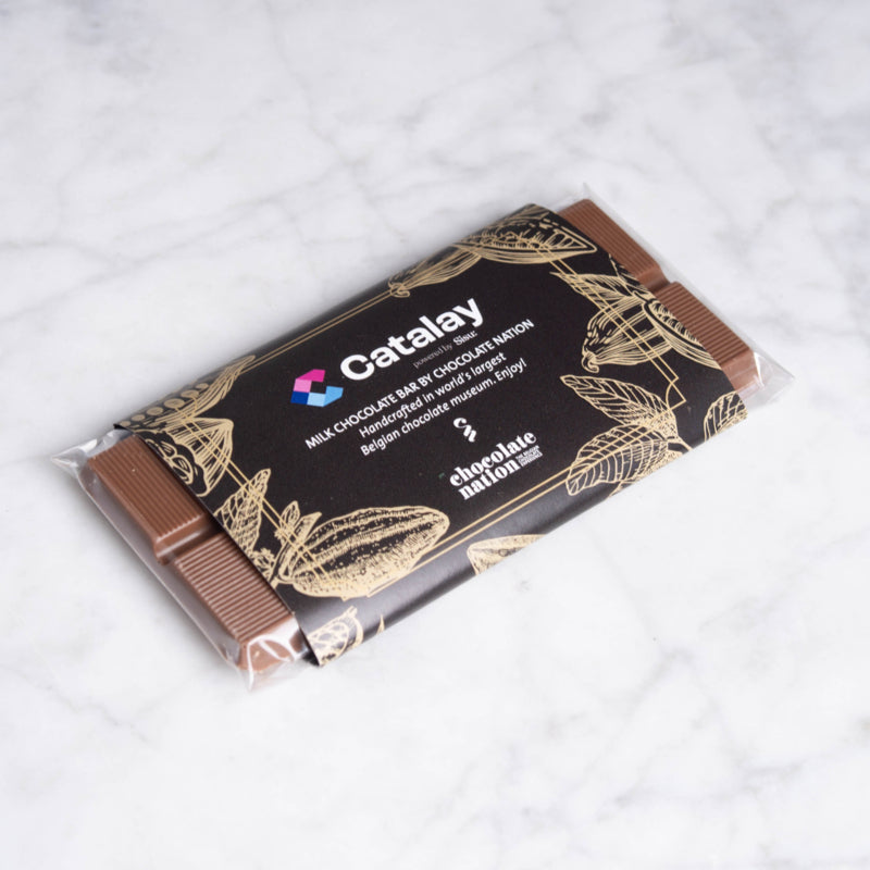Chocoladereep met gepersonaliseerde wikkel