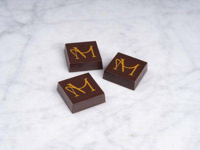 Logopralines in grote oplage