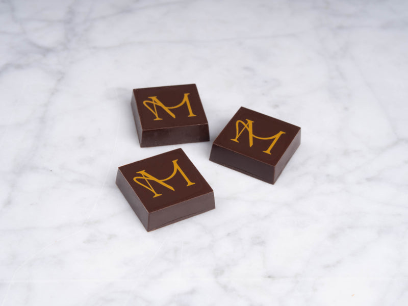 Logopralines in grote oplage