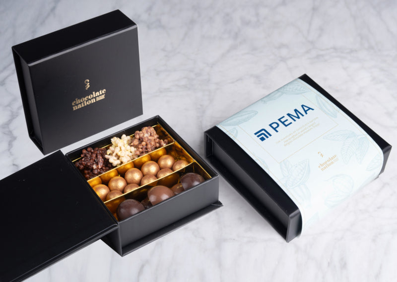 Luxebox met gepersonaliseerde wikkel
