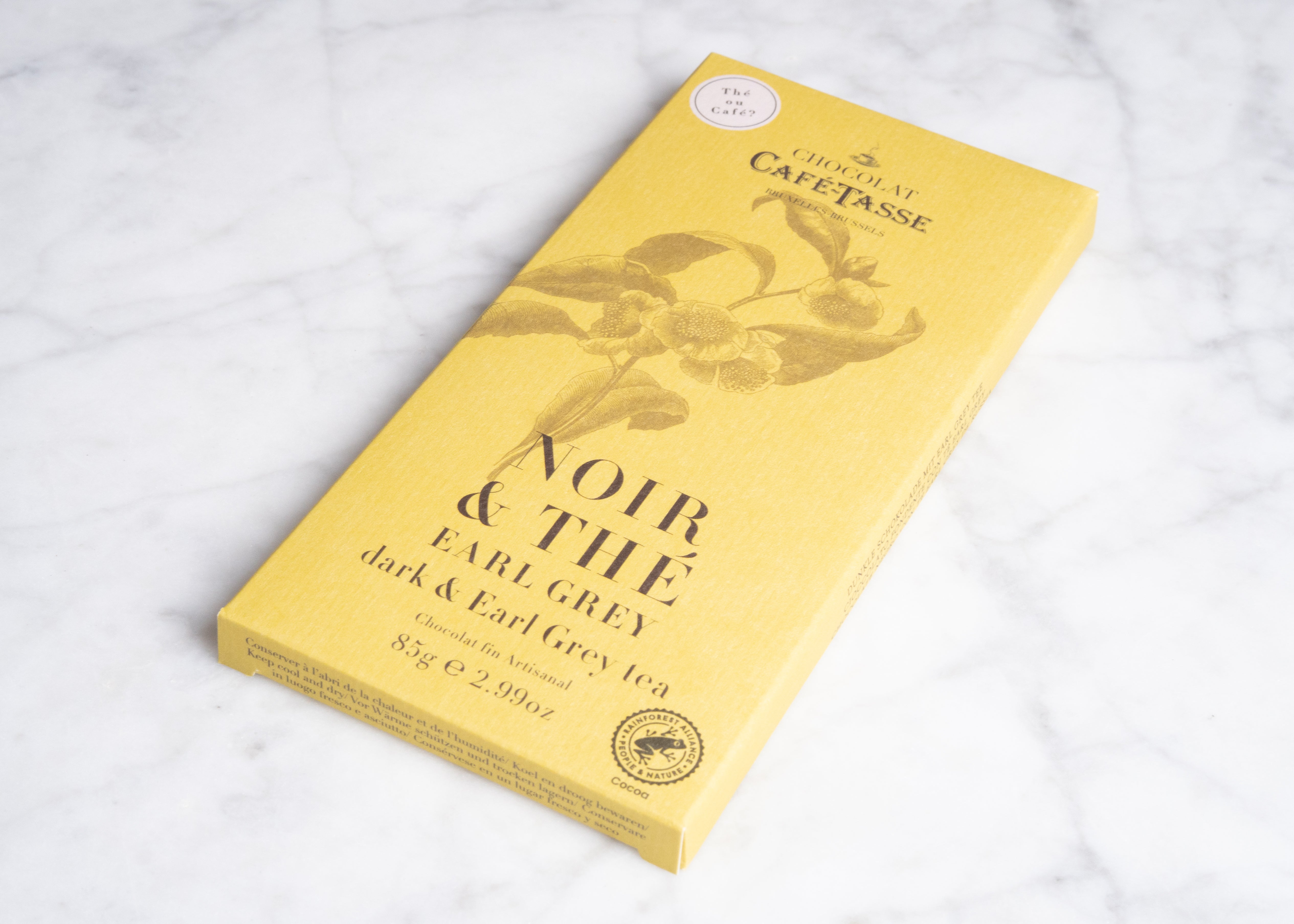 Tablette Noir Thé Earl Grey 85g