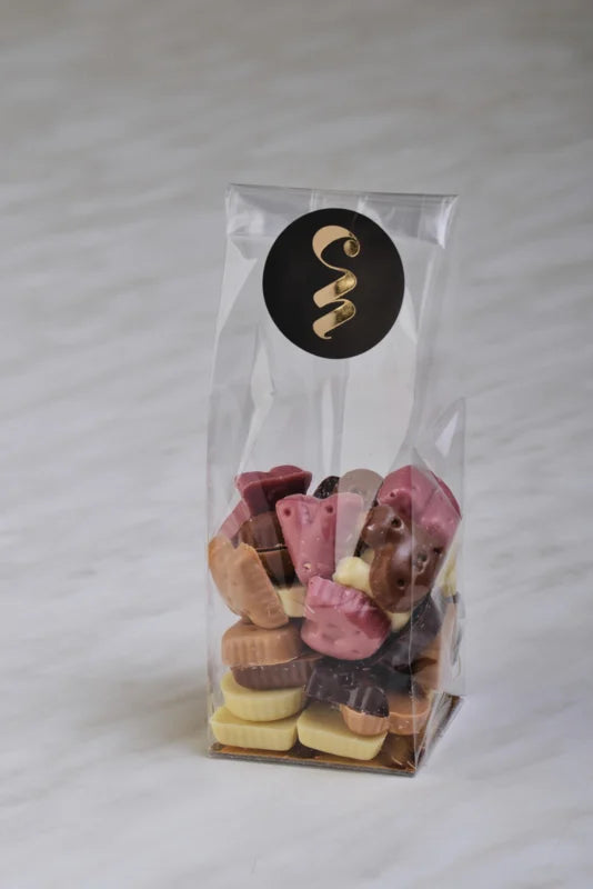 Lettertjes mix chocolade 150 g
