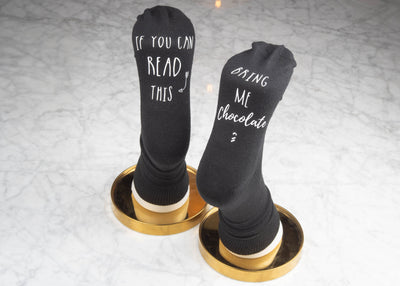 Chocolate socks one size fits all