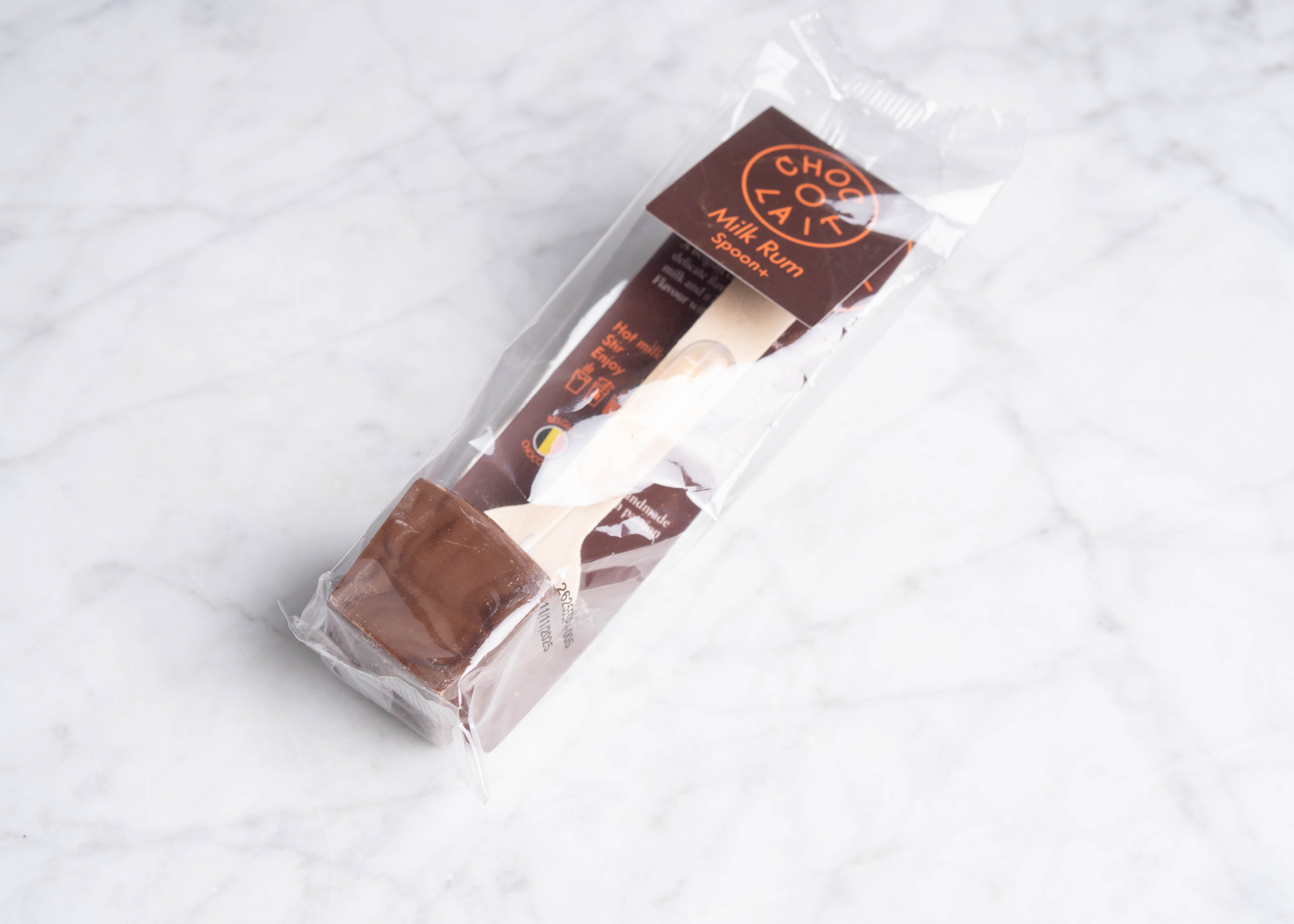 Chocolait lepel melk en rum