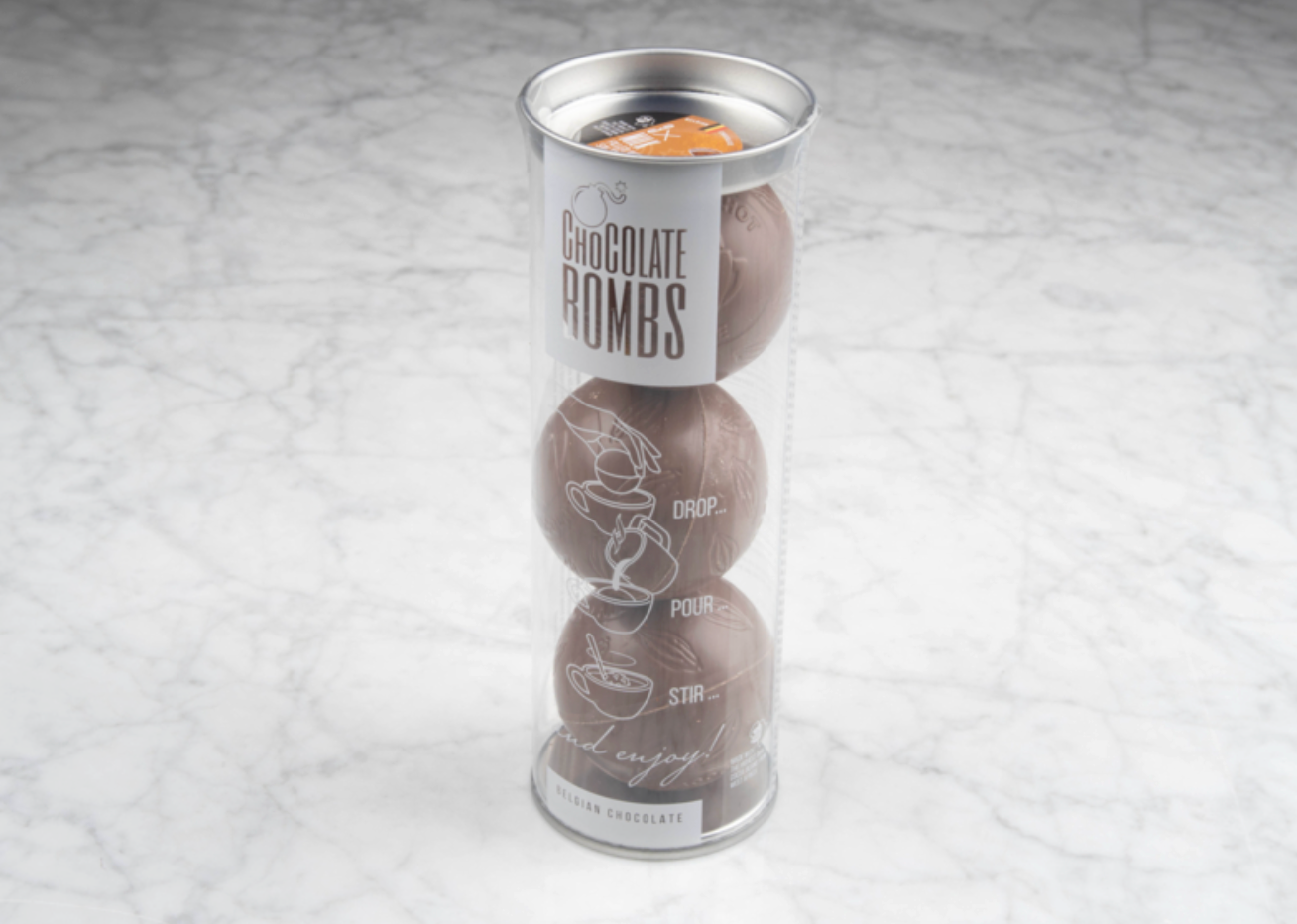 Chocolate Bombs milk marshmallows