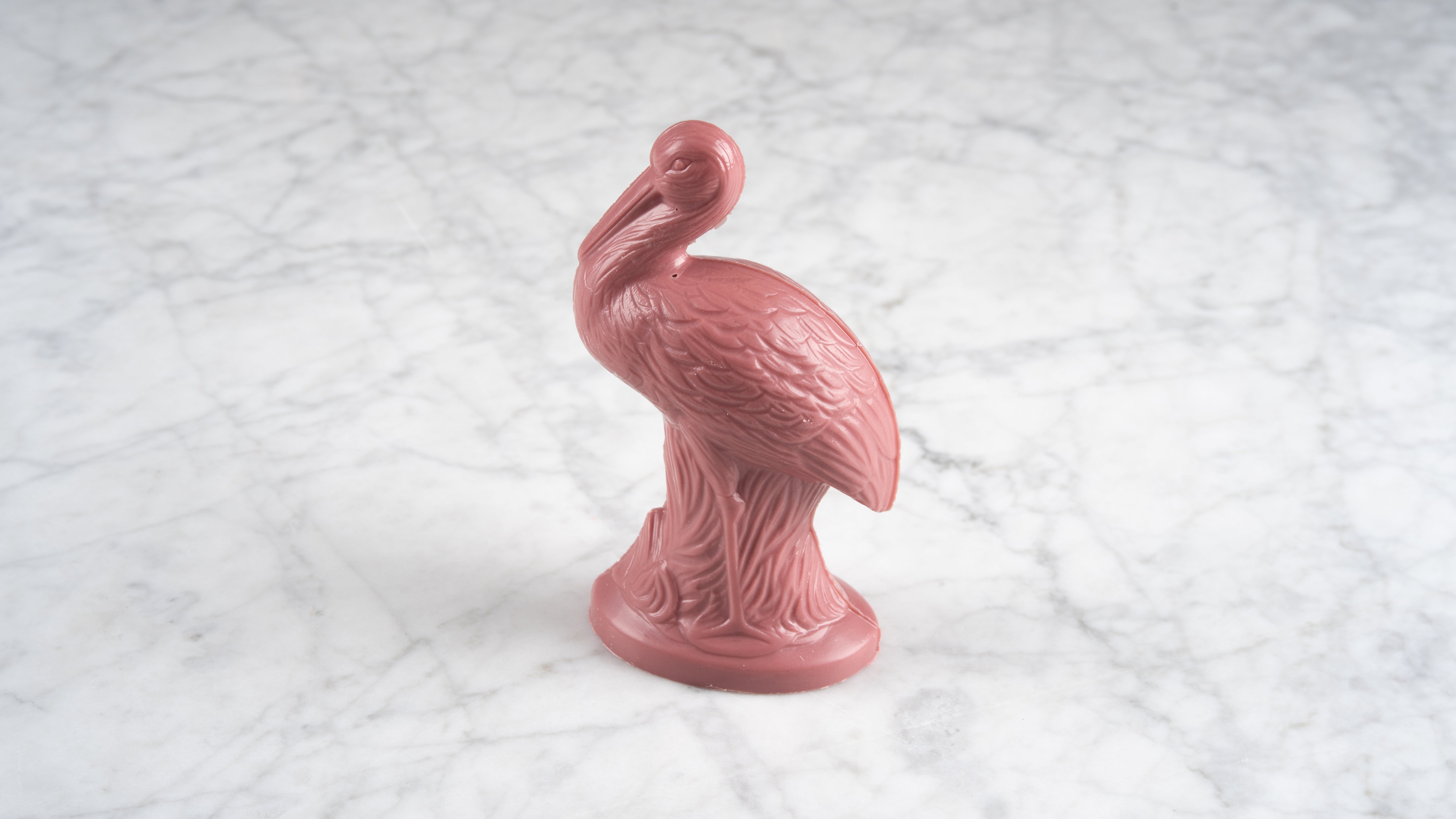 Ooievaar ruby chocolade