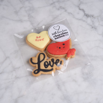 Artisanaal assortiment koekjes Valentijn