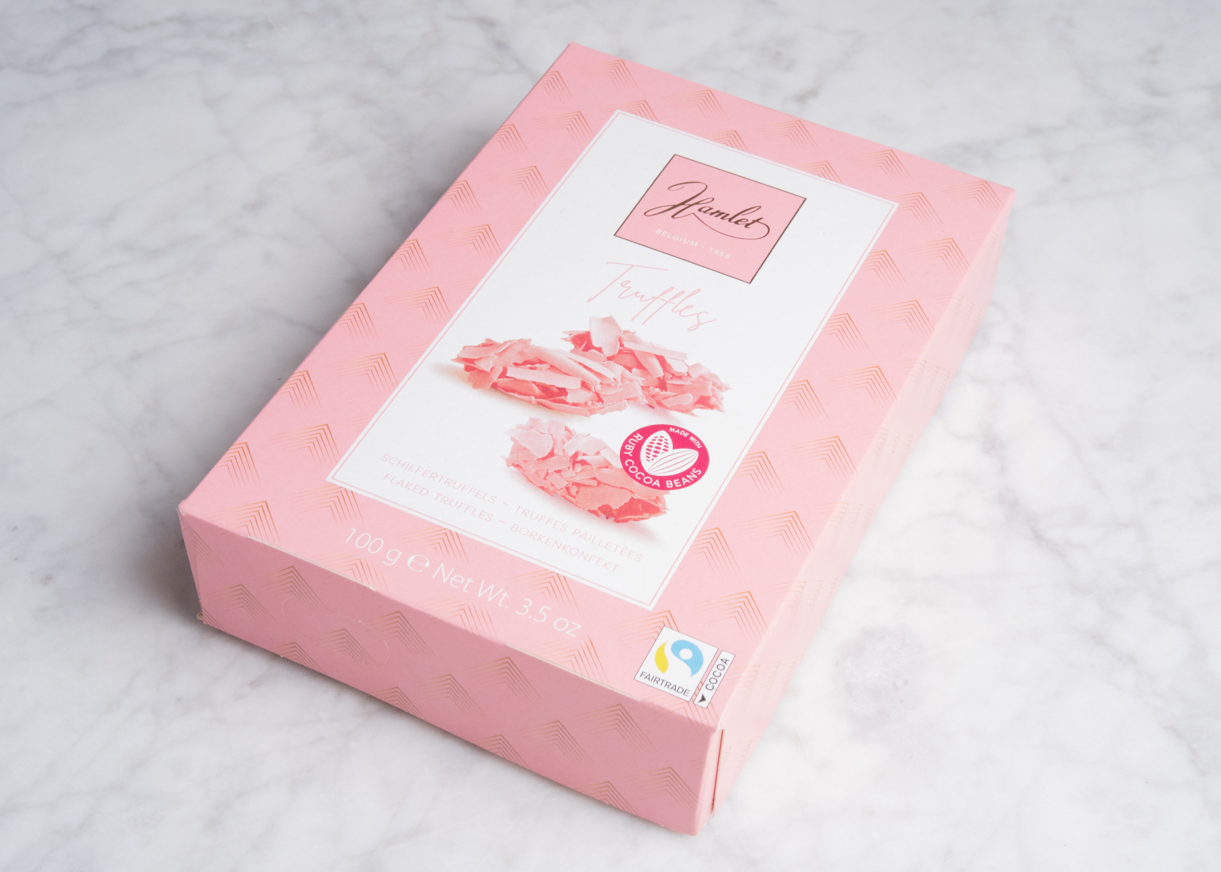 Ruby chocolade schilfertruffels