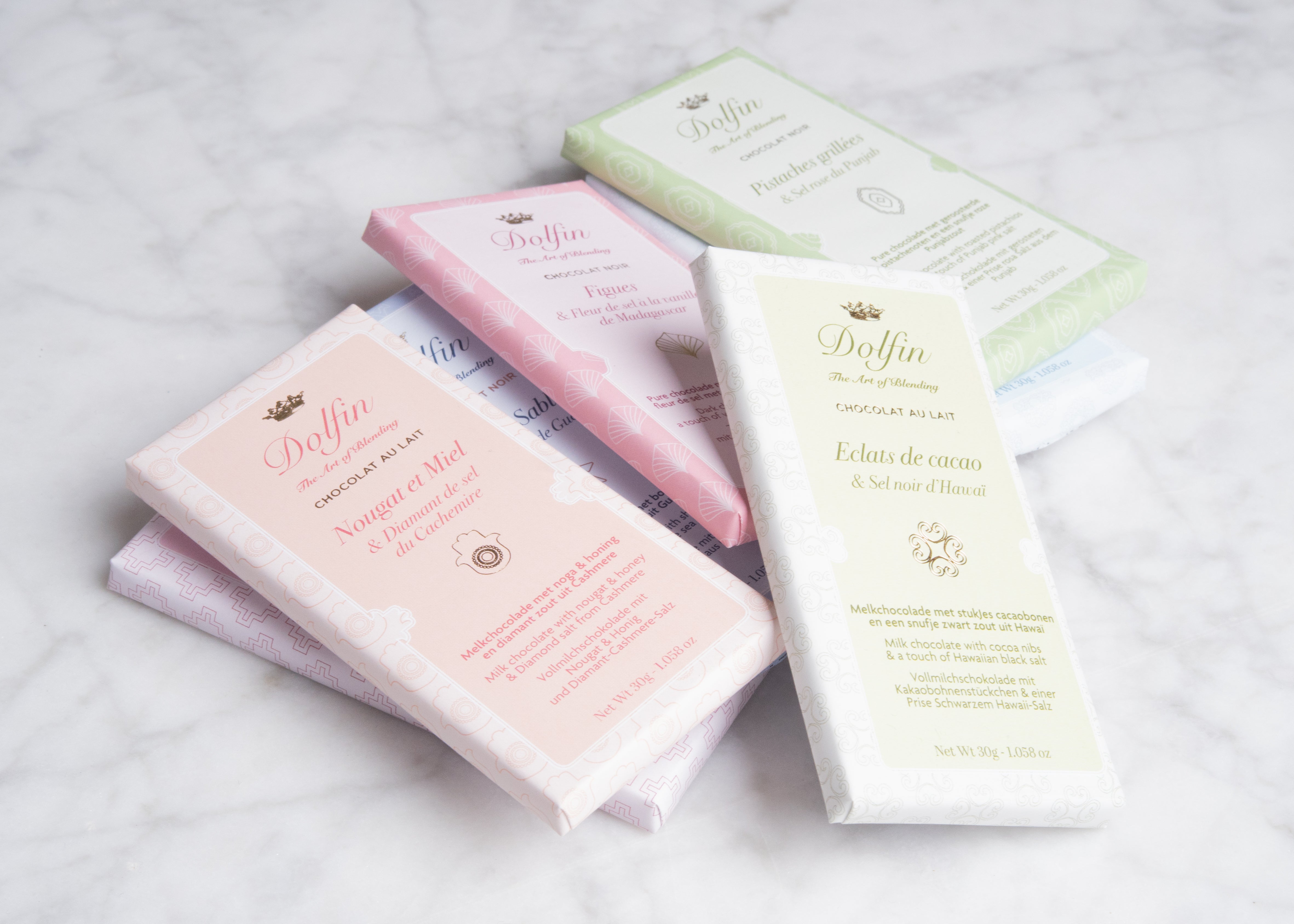Dolfin: Sucre & sale mini chocoladereep