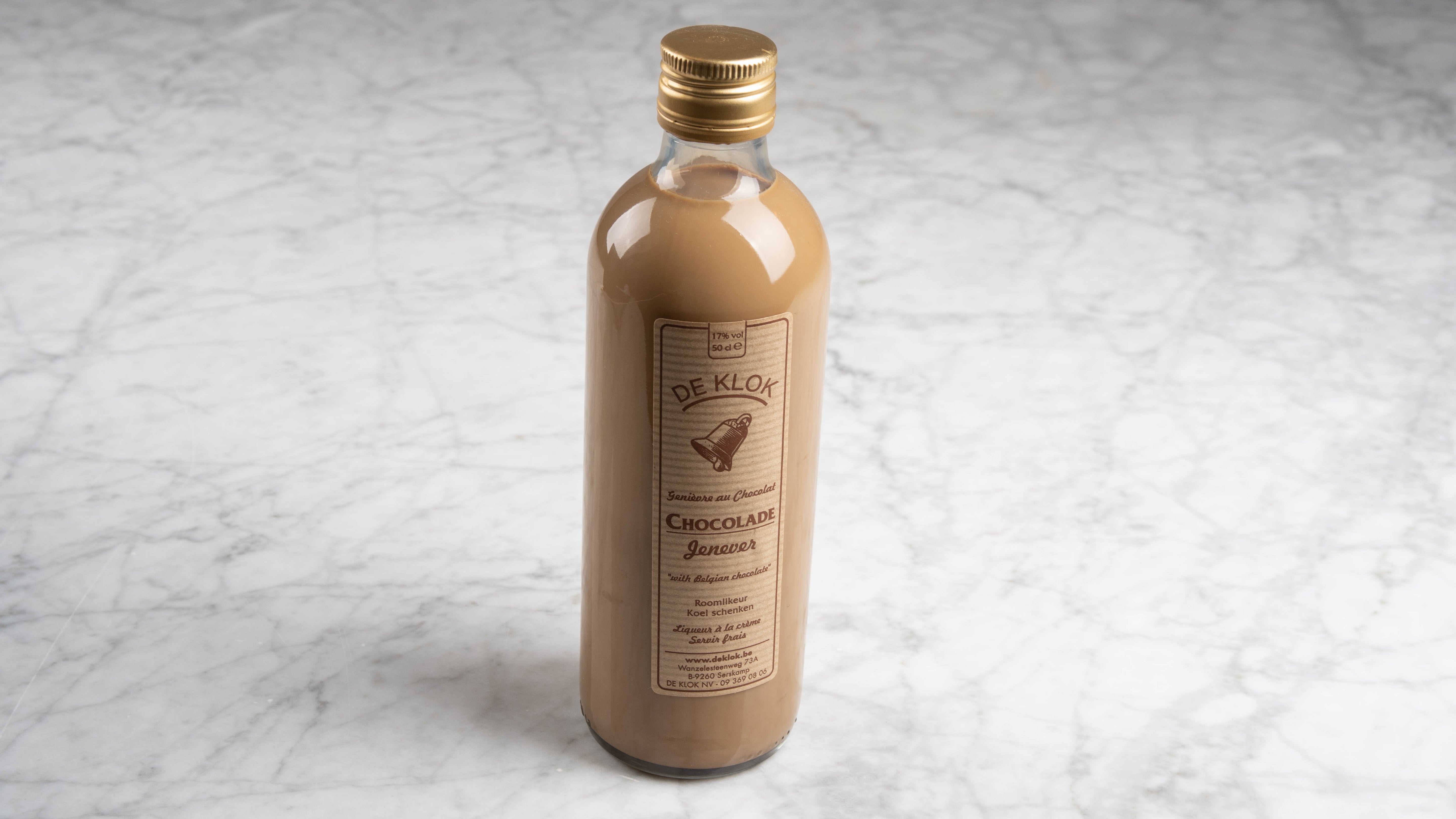 De Klok: 50cl chocoladejenever