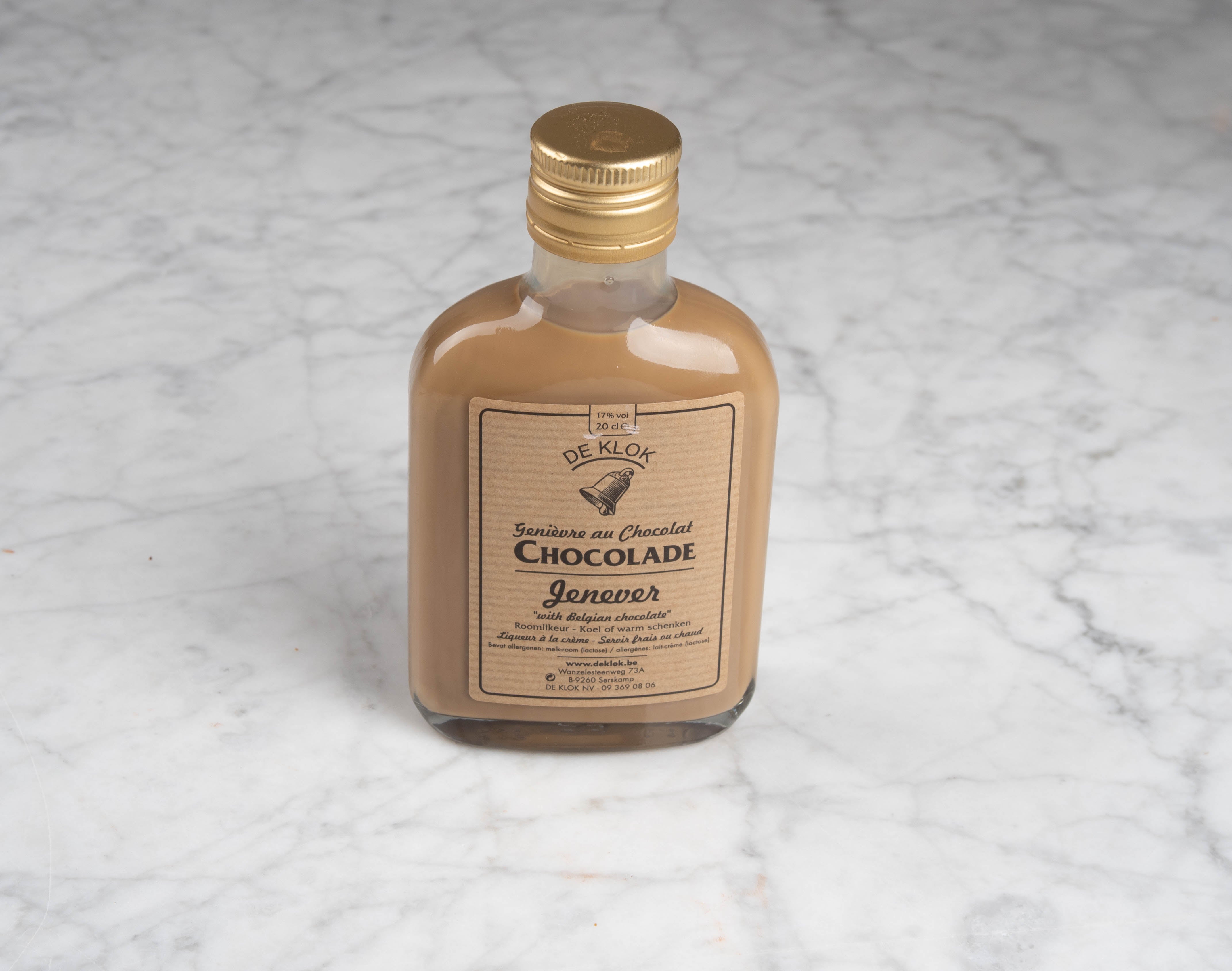 De Klok: 20cl chocoladejenever