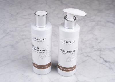 Giftset showergel & bodylotion Chocolate Vanilla 2 x 200 ml