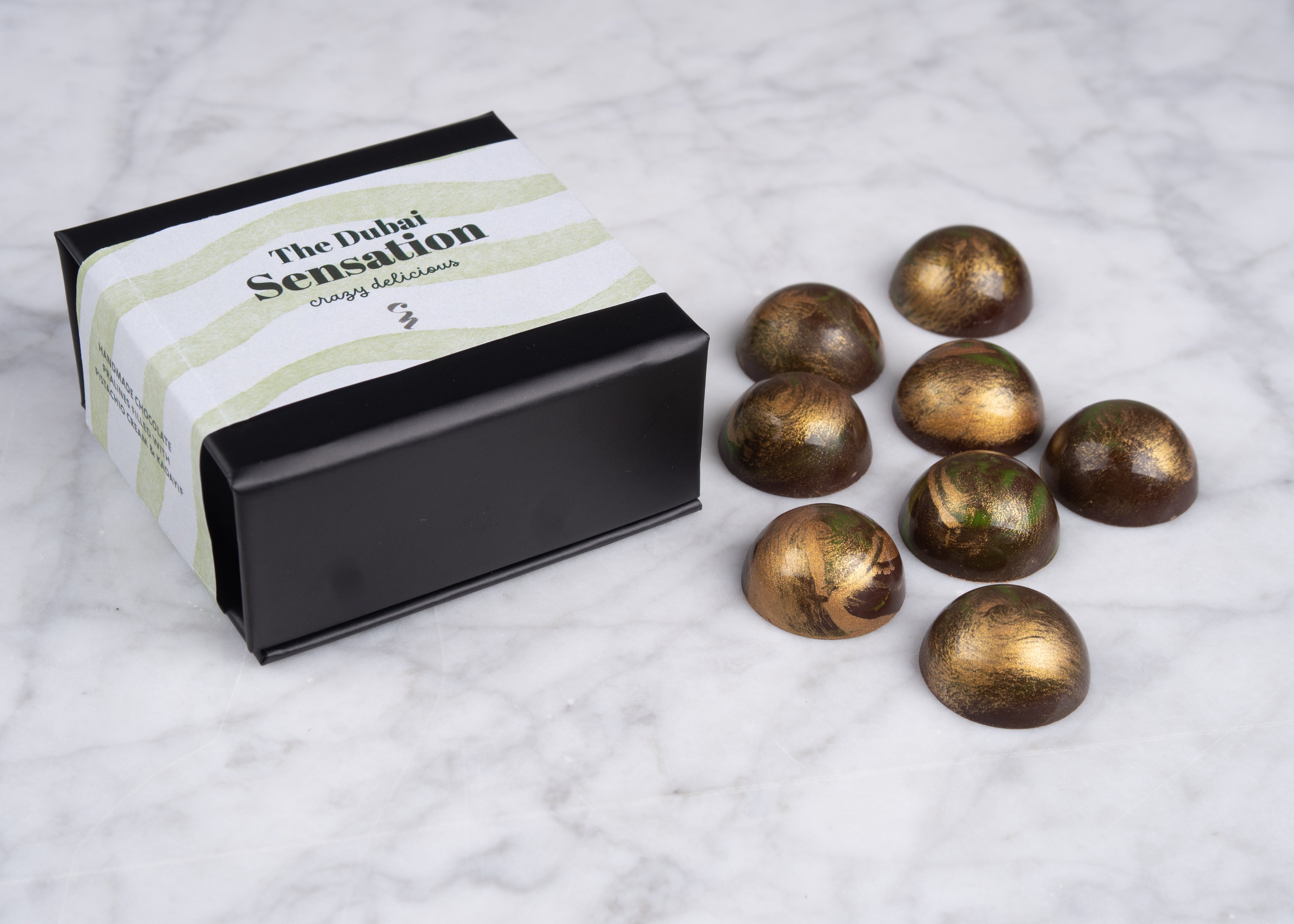 The Dubai Sensation pralines