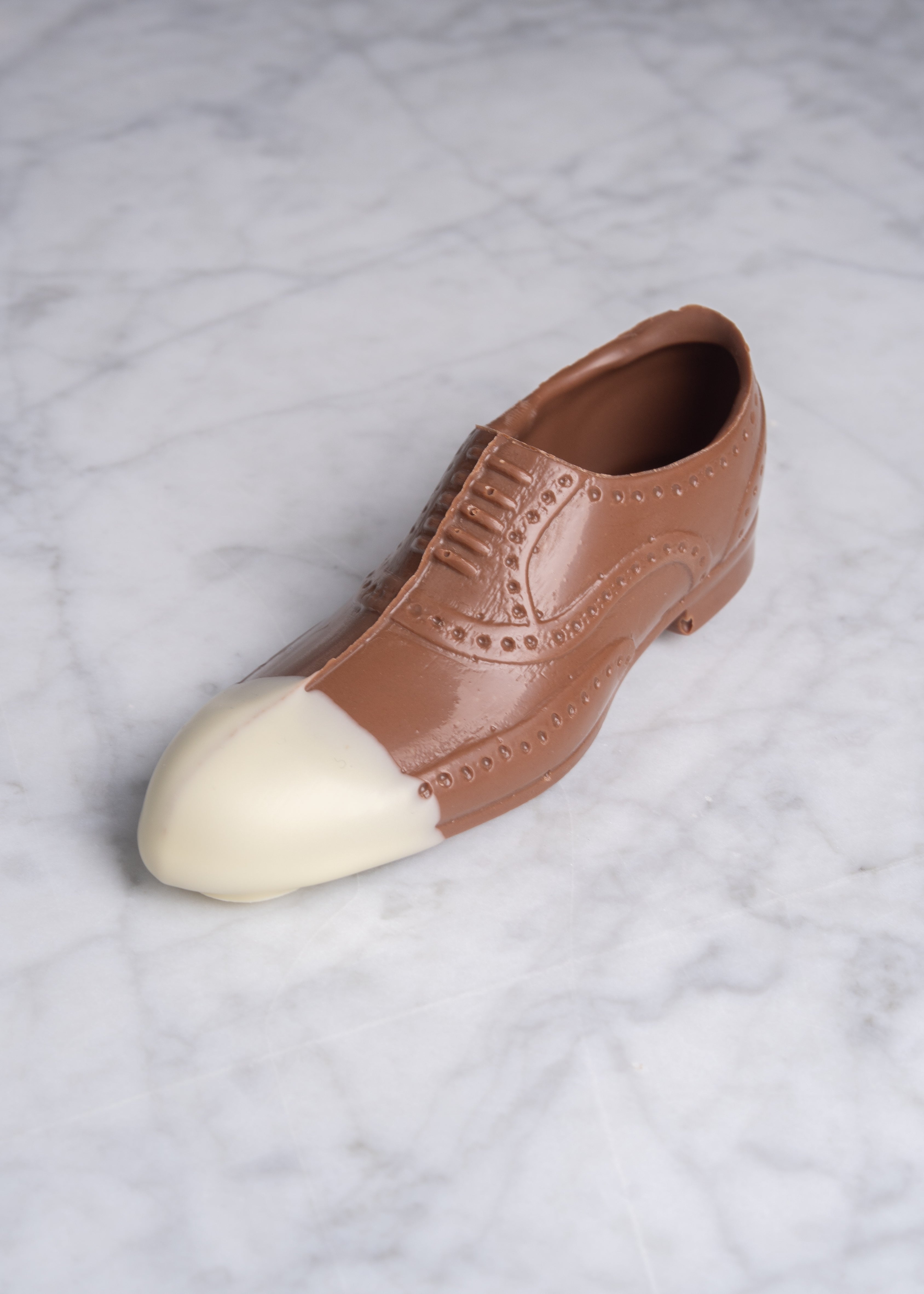 Sinterklaas schoentje in melkchocolade