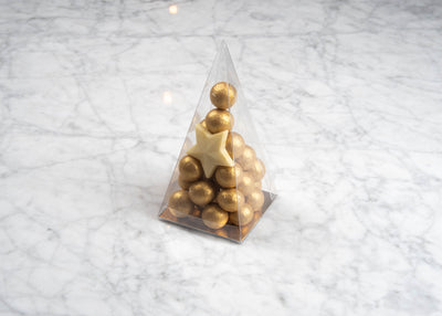 Pearls Kerstboom gold chocolade standaard