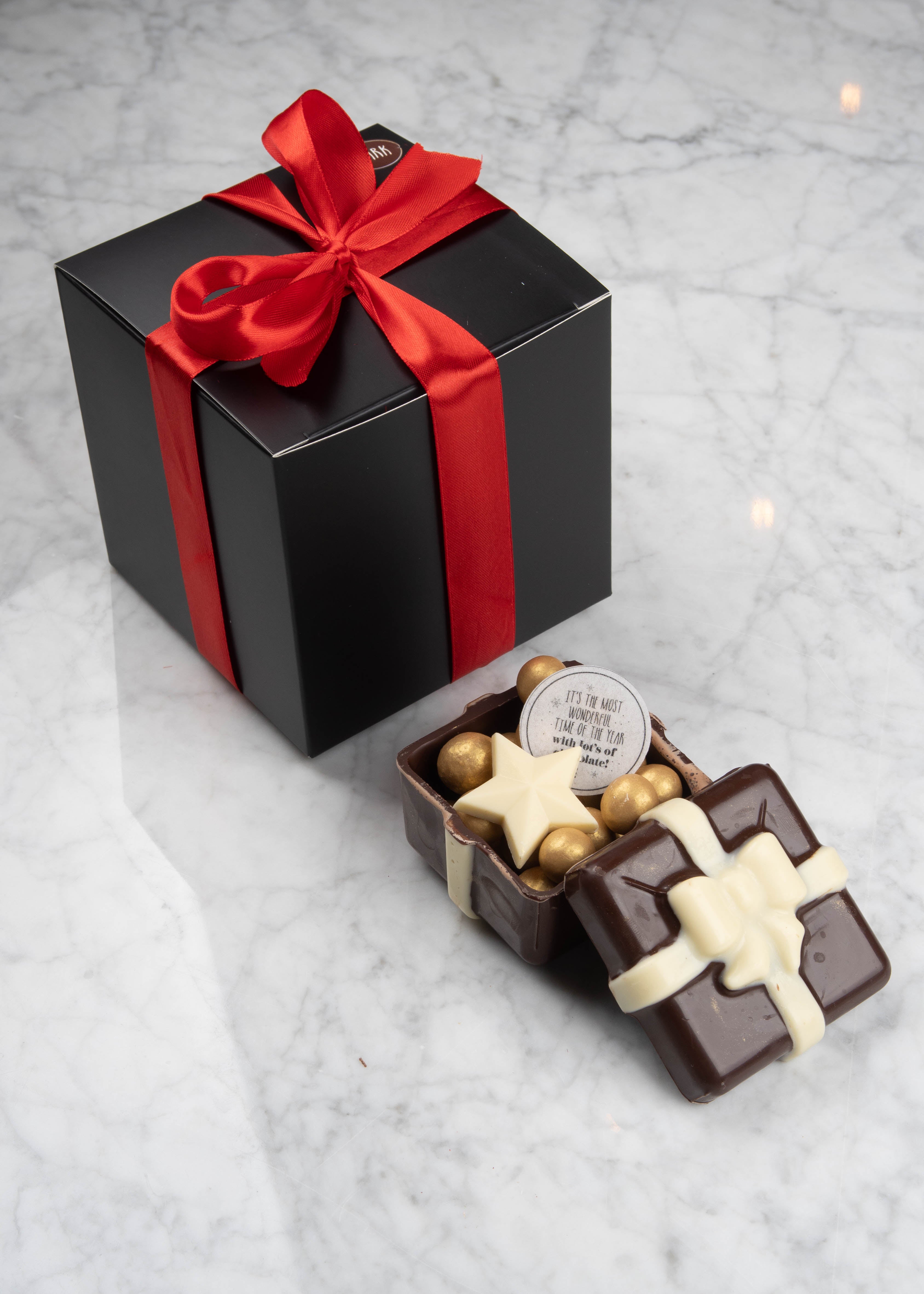 Fortune gift gevuld pure chocolade