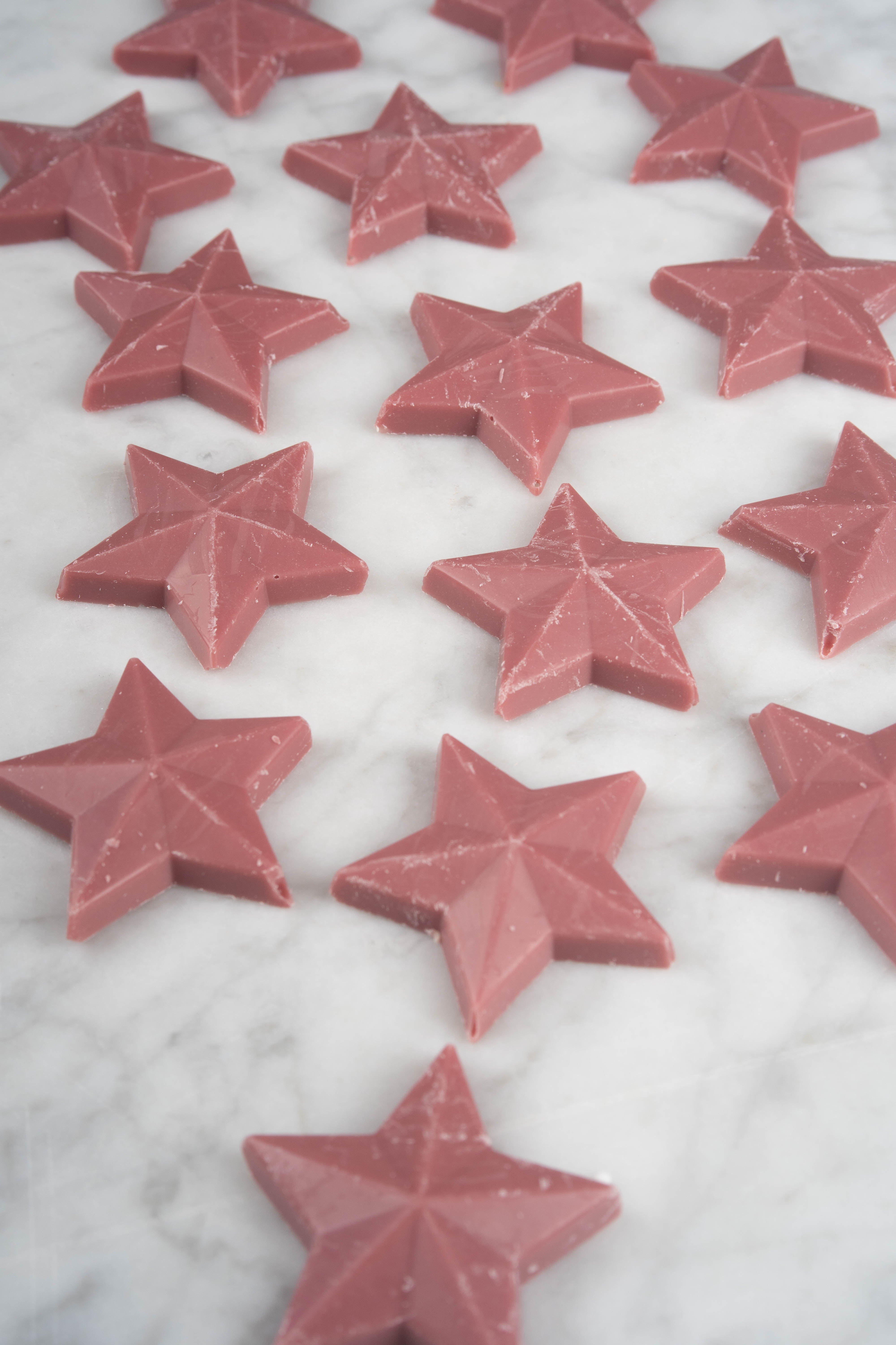 Sterretjes ruby chocolade 150g