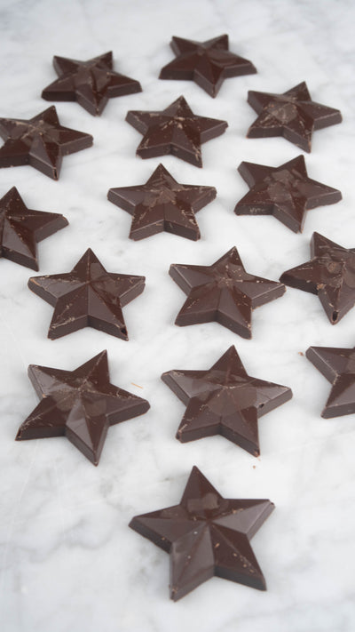 Sterretjes pure chocolade 150g