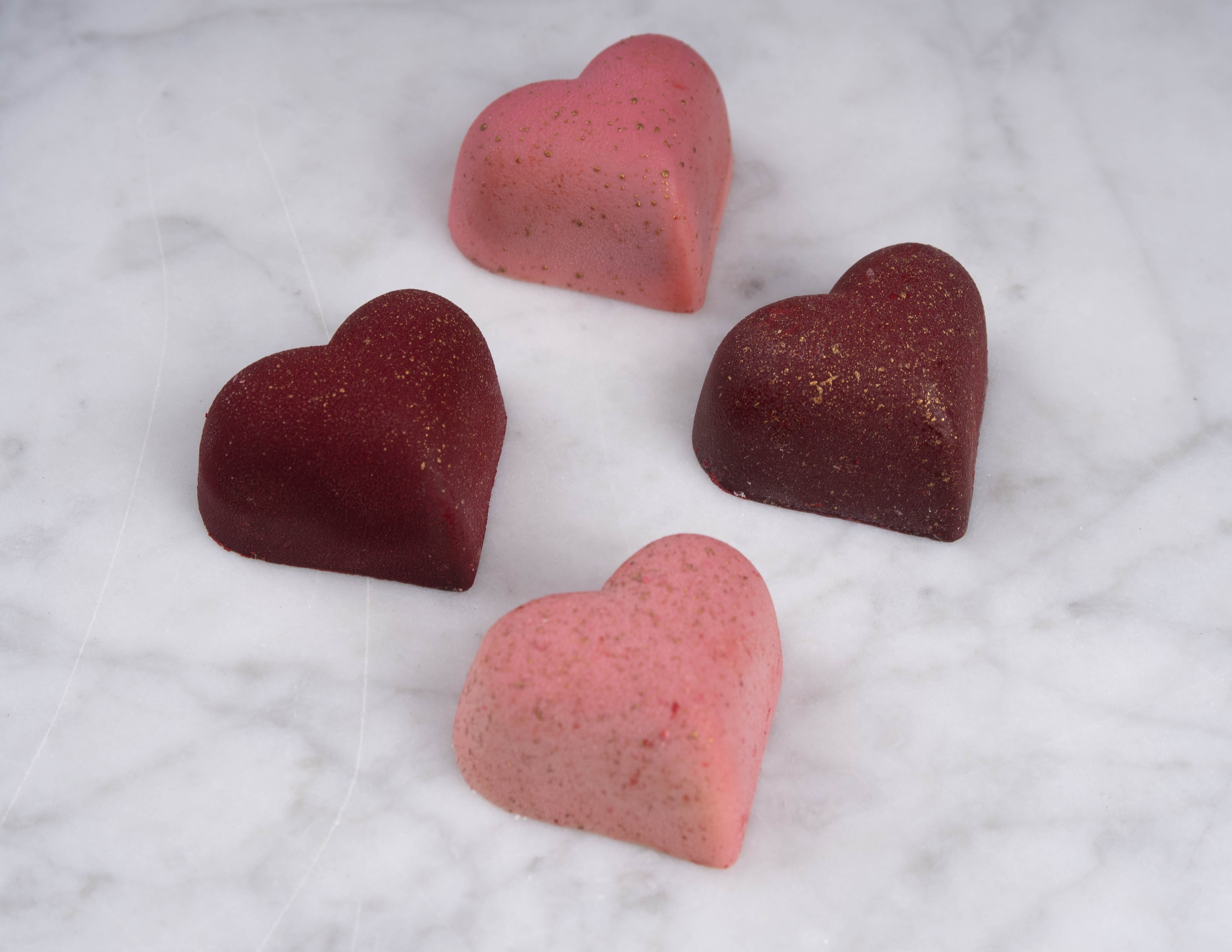 Luxebox mini gevulde hartjes