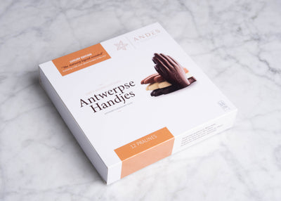 Antwerpse handjes pralines, 12 stuks
