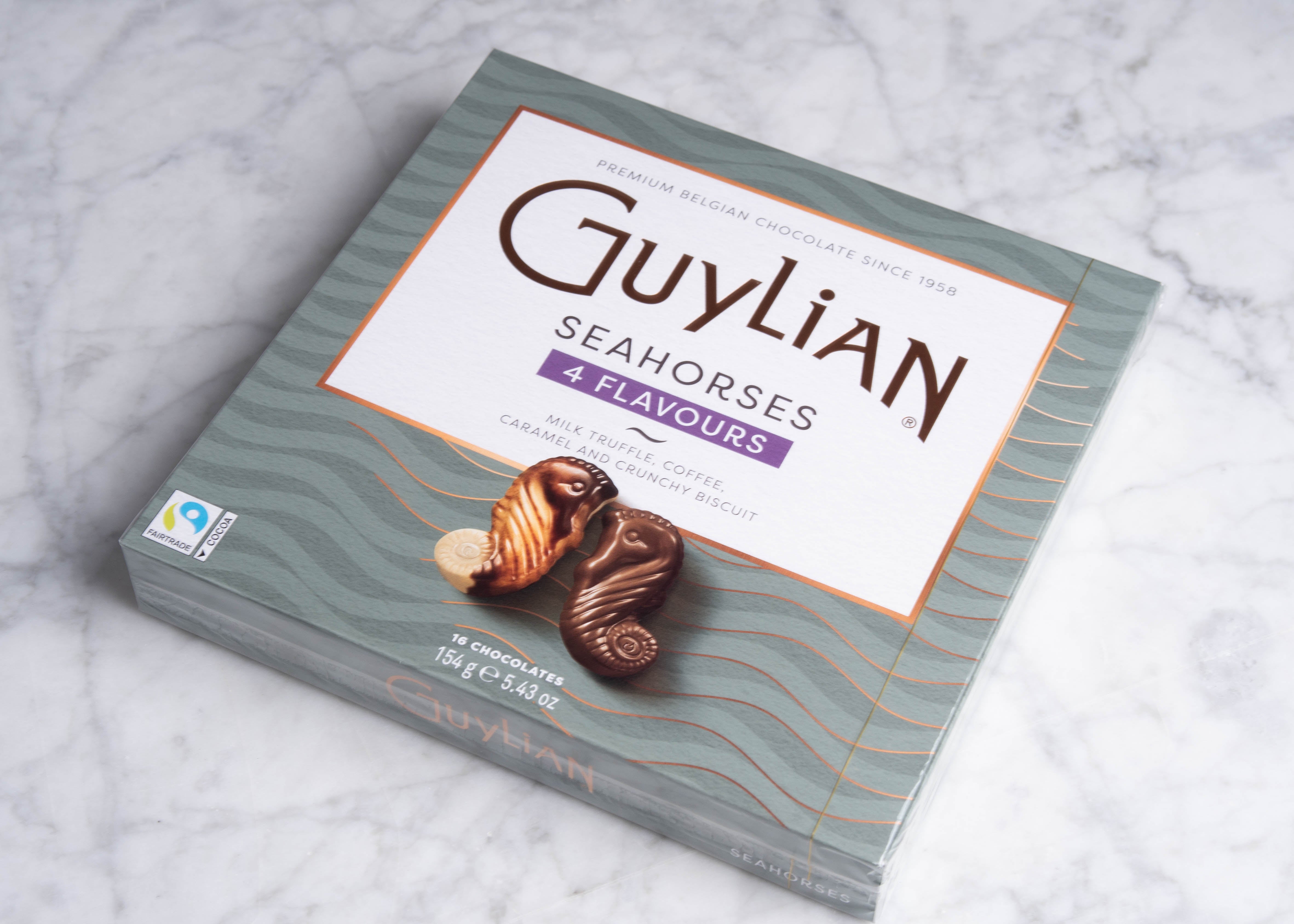 Guylian: Sea Horse Assortiment 4 Flavours 154g