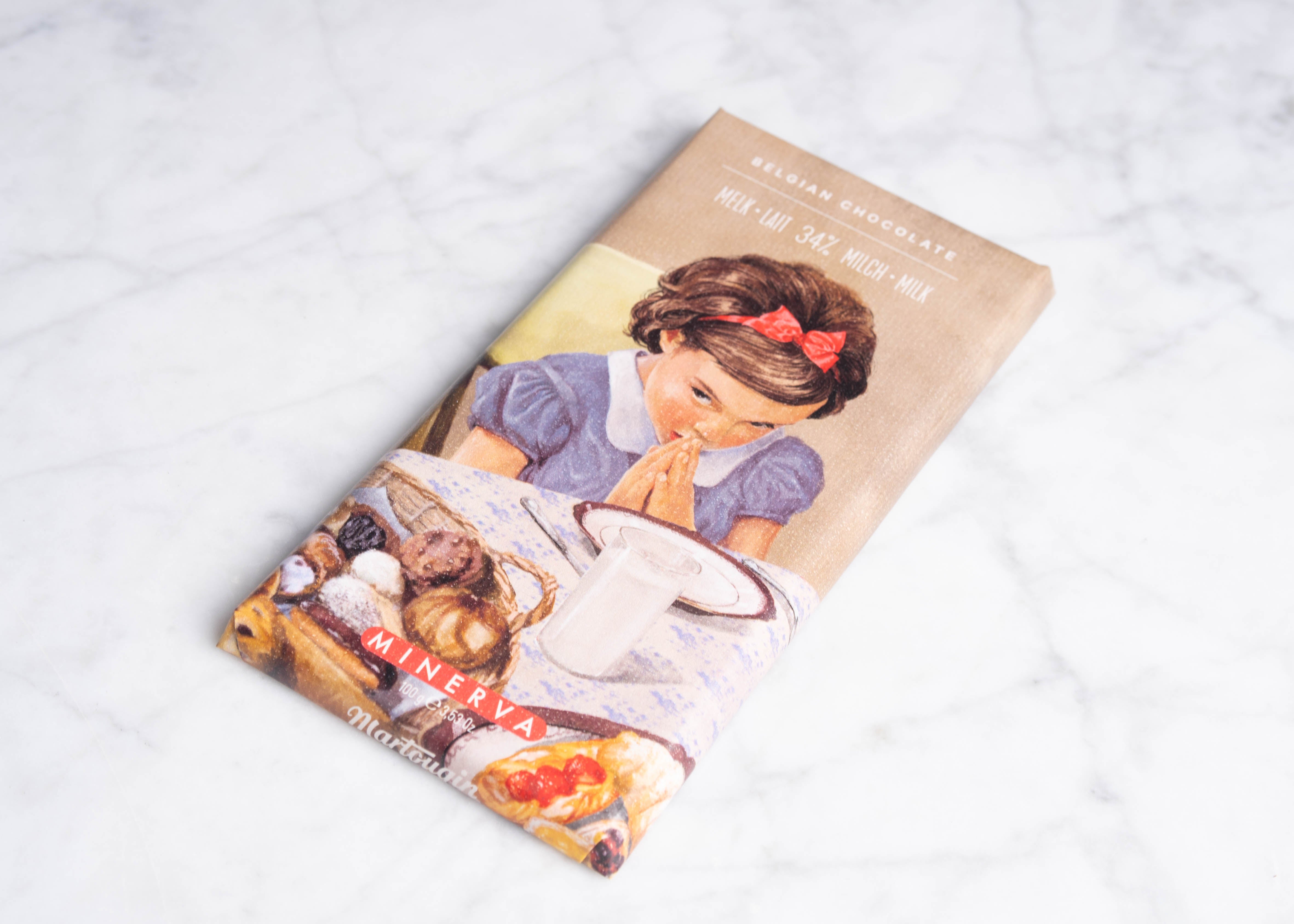 Minerva melkchocoladereep meisje