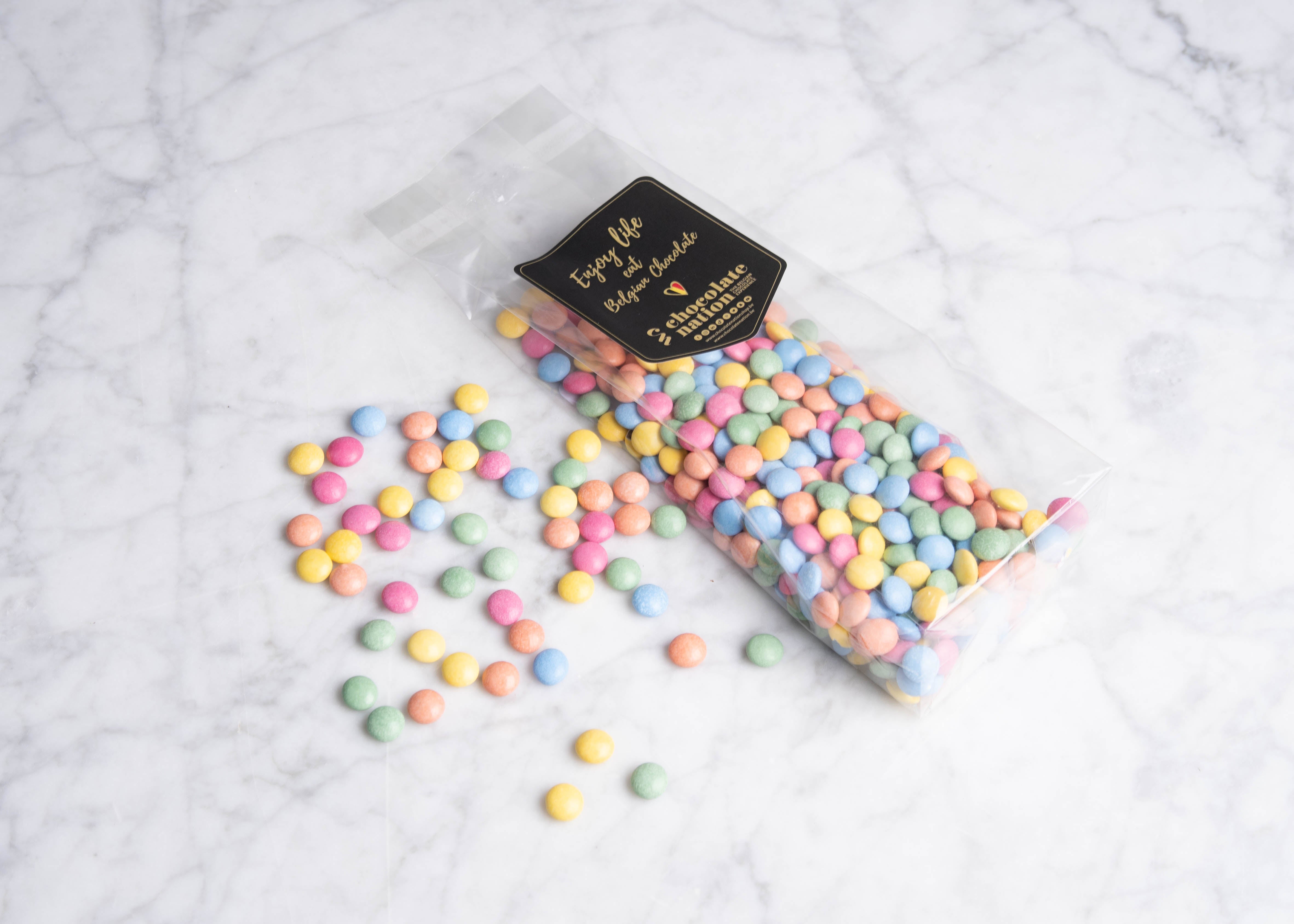 Zakje chocoladeboontjes 150gr
