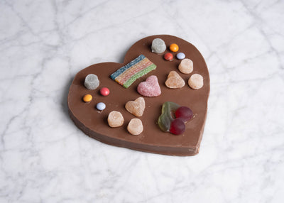 Knutselpakket Valentijn melkchocolade hart