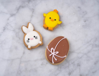 Artisanaal assortiment koekjes Pasen